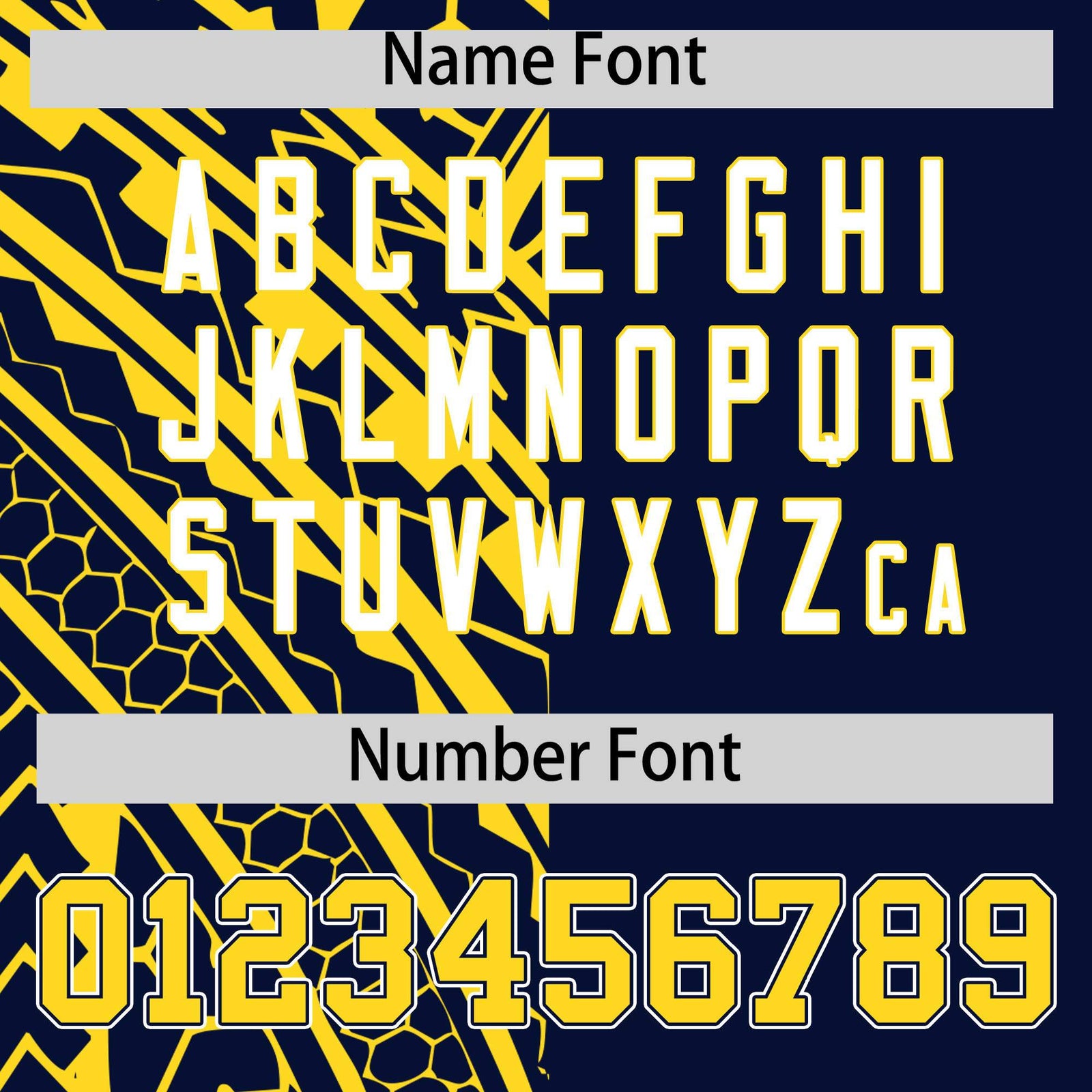 Custom Navy Gold Split Fashion Tribal Pattern Authentic Baseball Jersey