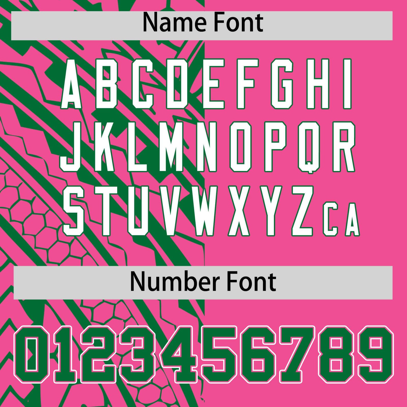 Custom Pink Kelly Green Split Fashion Tribal Pattern Authentic Baseball Jersey