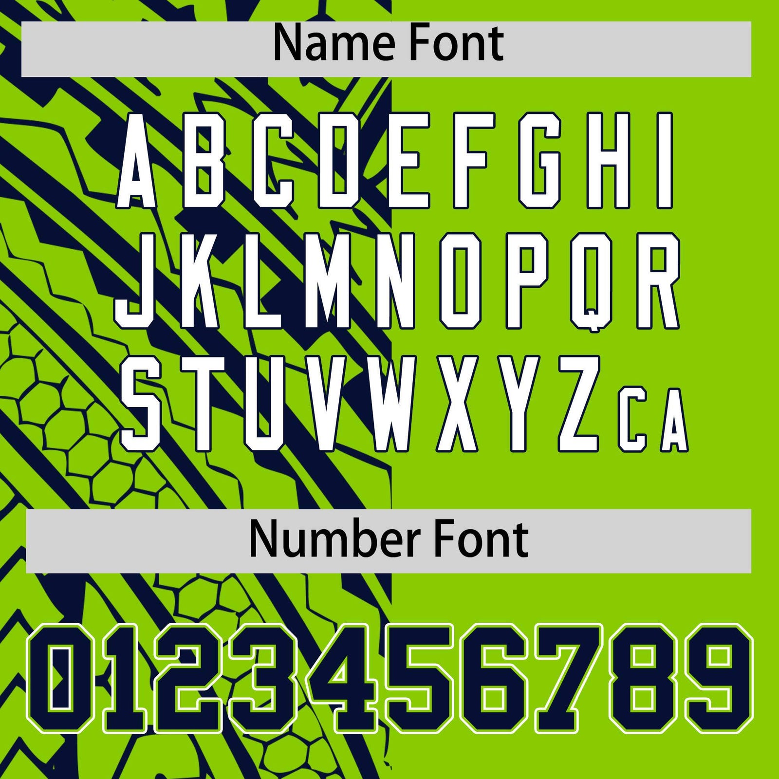 Custom Neon Green Navy Split Fashion Tribal Pattern Authentic Baseball Jersey