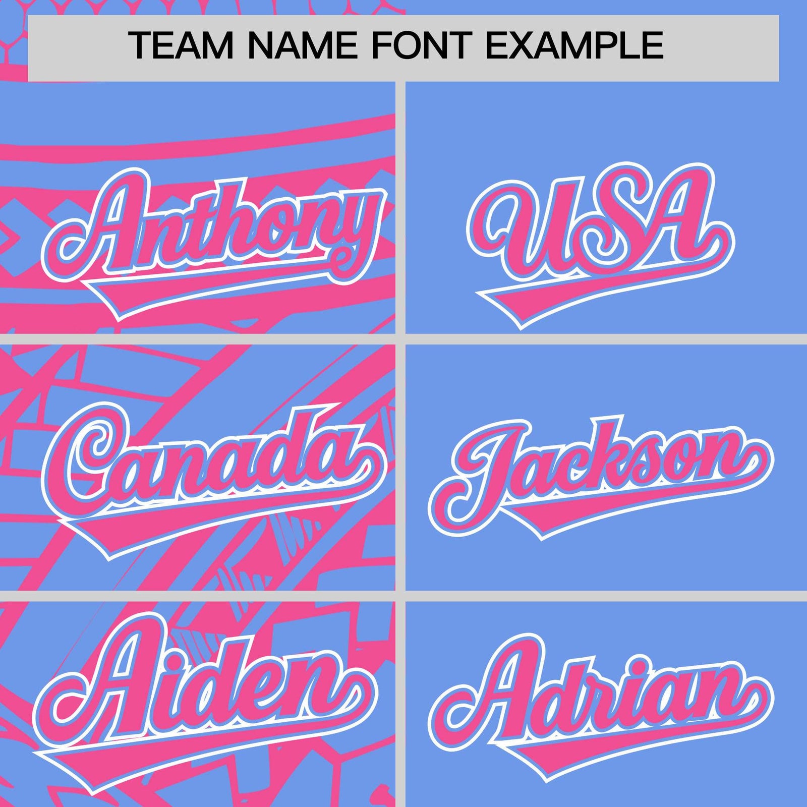 Custom Light Blue Pink Split Fashion Tribal Pattern Authentic Baseball Jersey