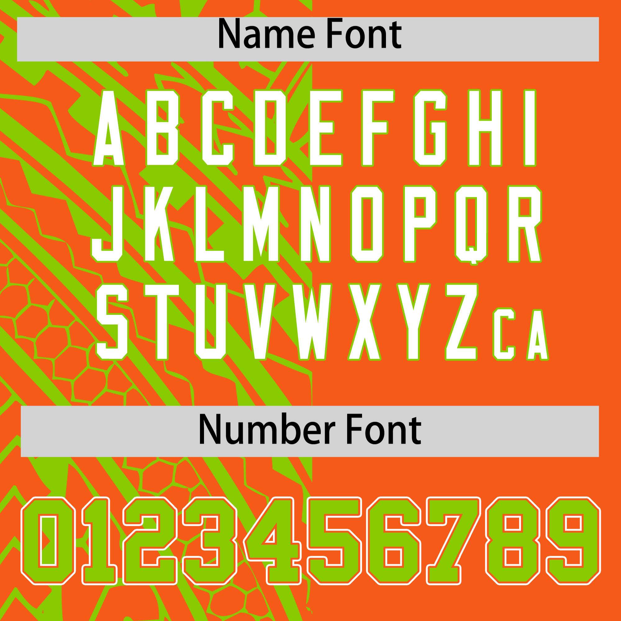 Custom Orange Neon Green Split Fashion Tribal Pattern Authentic Baseball Jersey