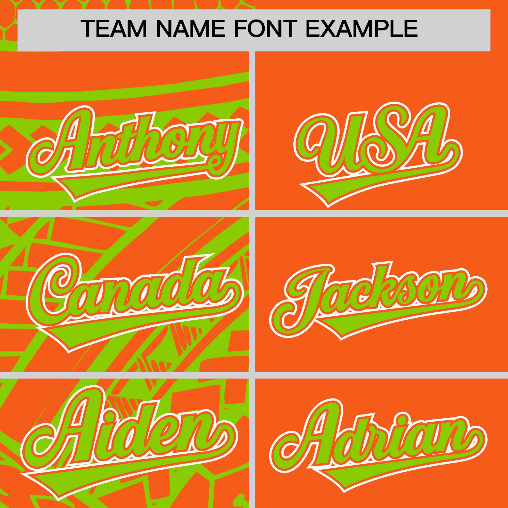 Custom Orange Neon Green Split Fashion Tribal Pattern Authentic Baseball Jersey