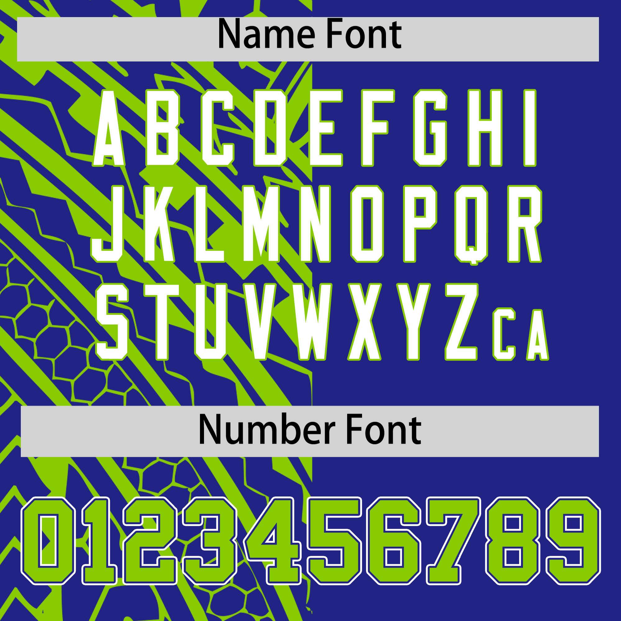 Custom Royal Neon Green Split Fashion Tribal Pattern Authentic Baseball Jersey