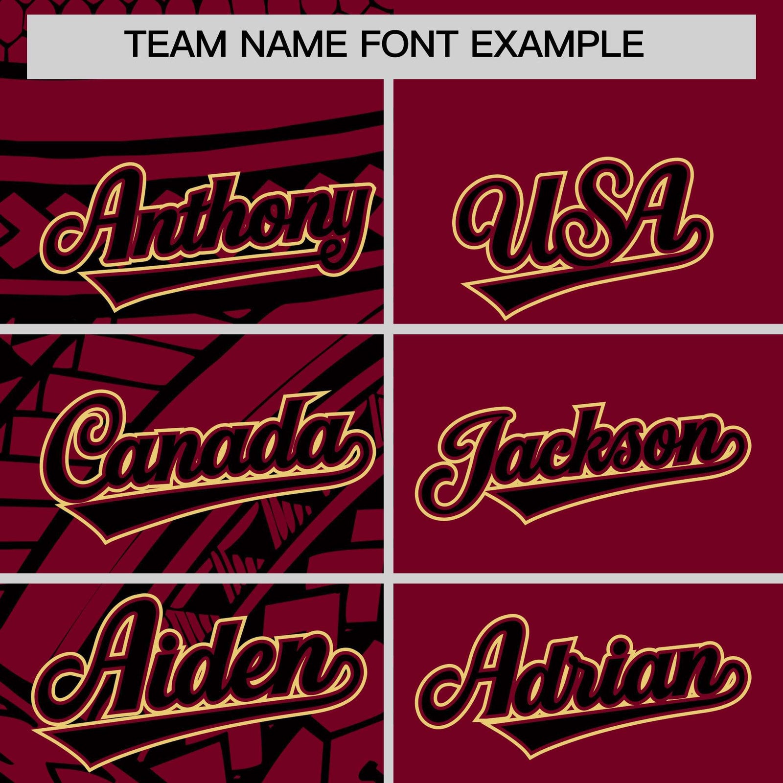 Custom Crimson Black Split Fashion Tribal Pattern Authentic Baseball Jersey