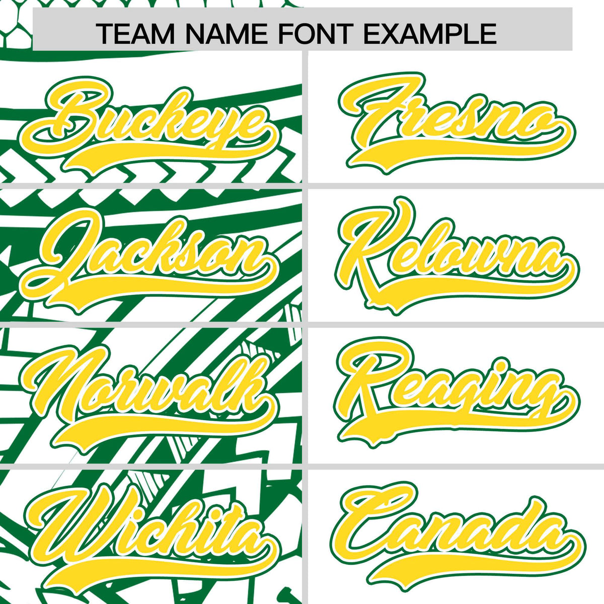 Custom White Kelly Green Split Fashion Tribal Pattern Authentic Baseball Jersey