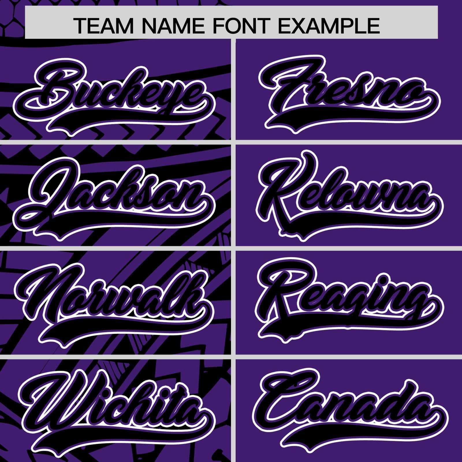 Custom Black Purple Split Fashion Tribal Pattern Authentic Baseball Jersey