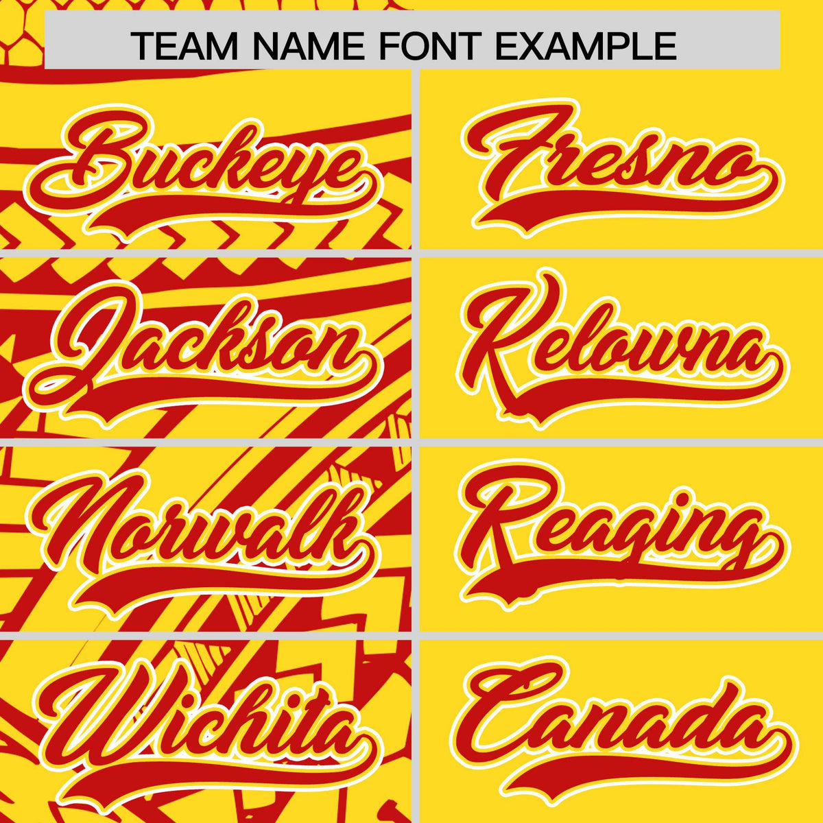 Custom Red Gold Split Fashion Tribal Pattern Authentic Baseball Jersey