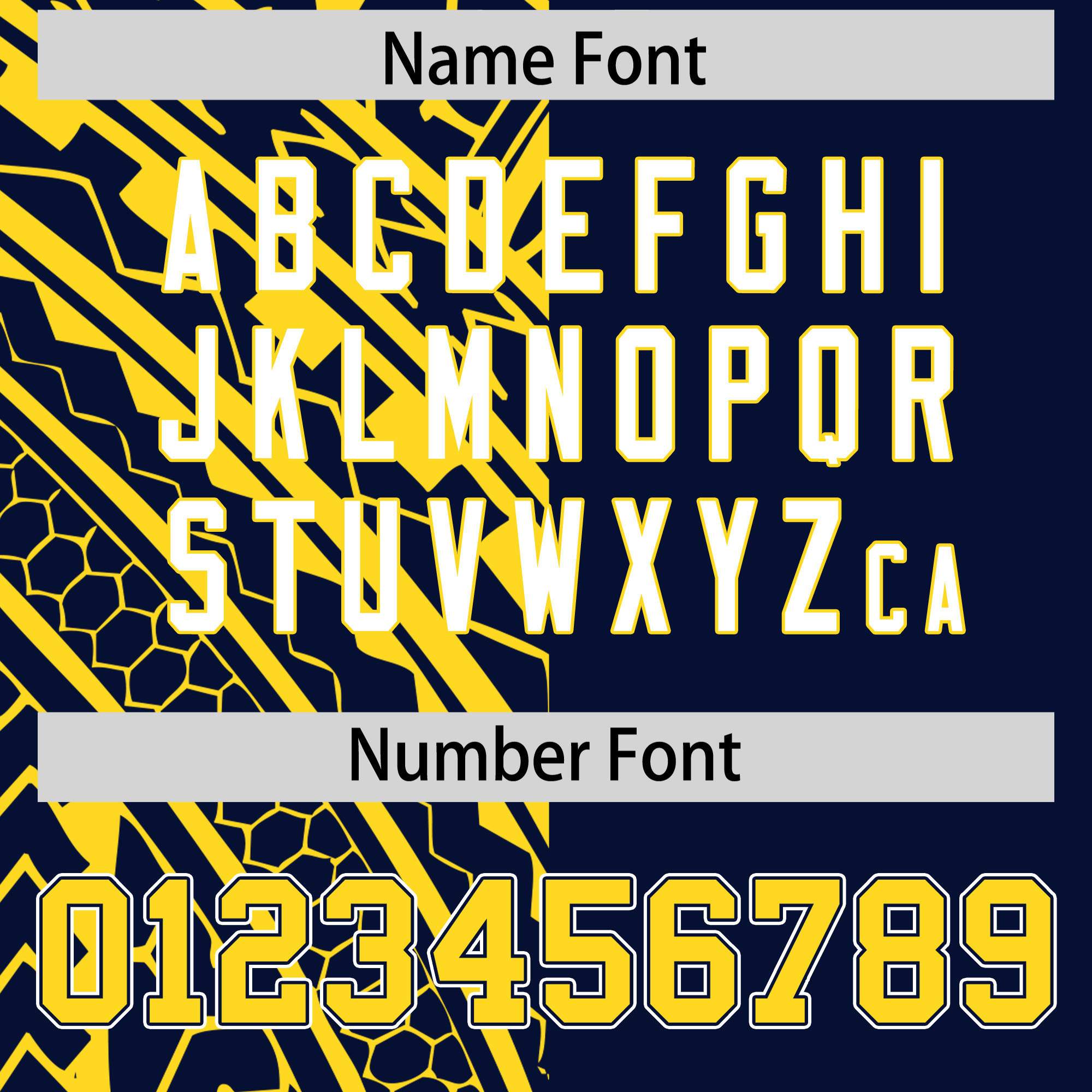 Custom Navy Gold Split Fashion Tribal Pattern Authentic Baseball Jersey