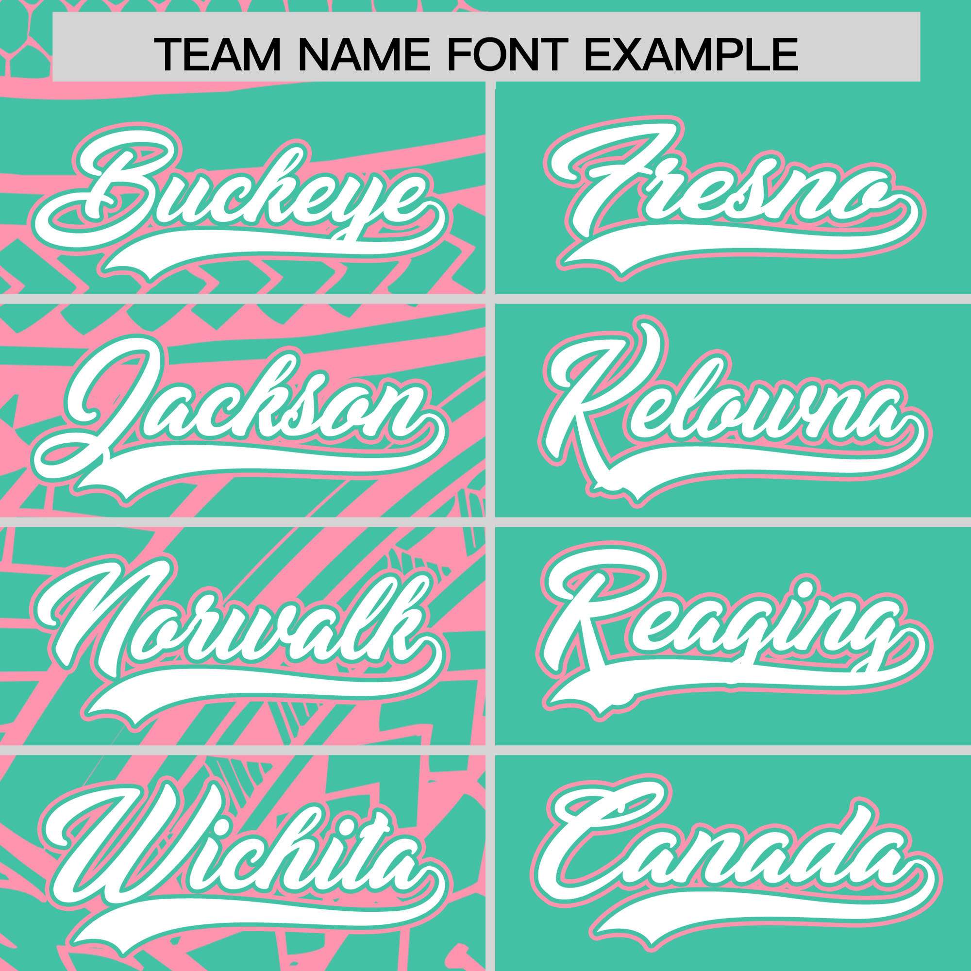 Custom Bright Green Light Pink Split Fashion Tribal Pattern Authentic Baseball Jersey