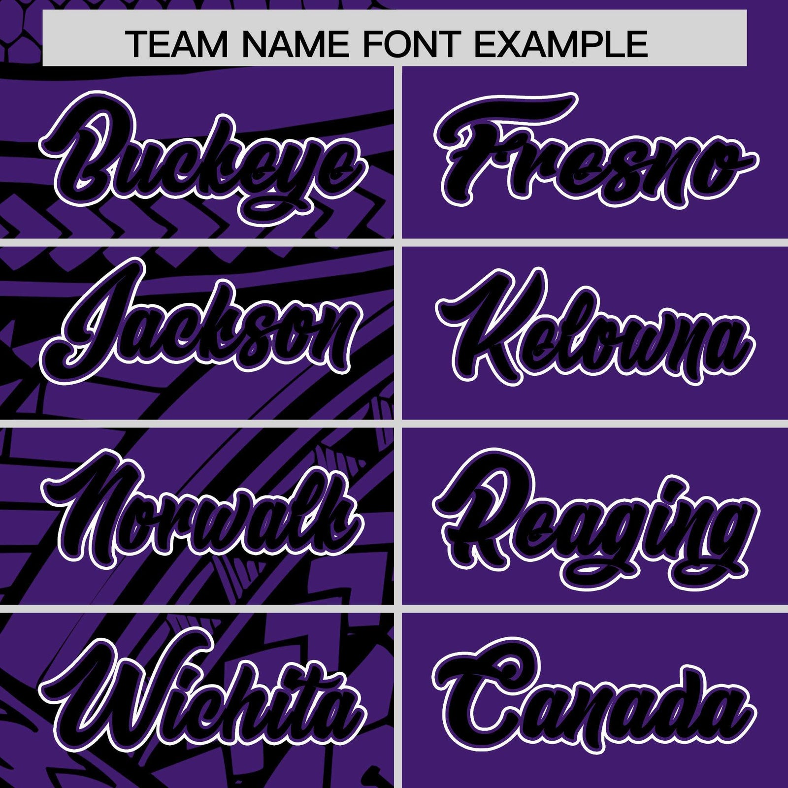 Custom Black Purple Split Fashion Tribal Pattern Authentic Baseball Jersey