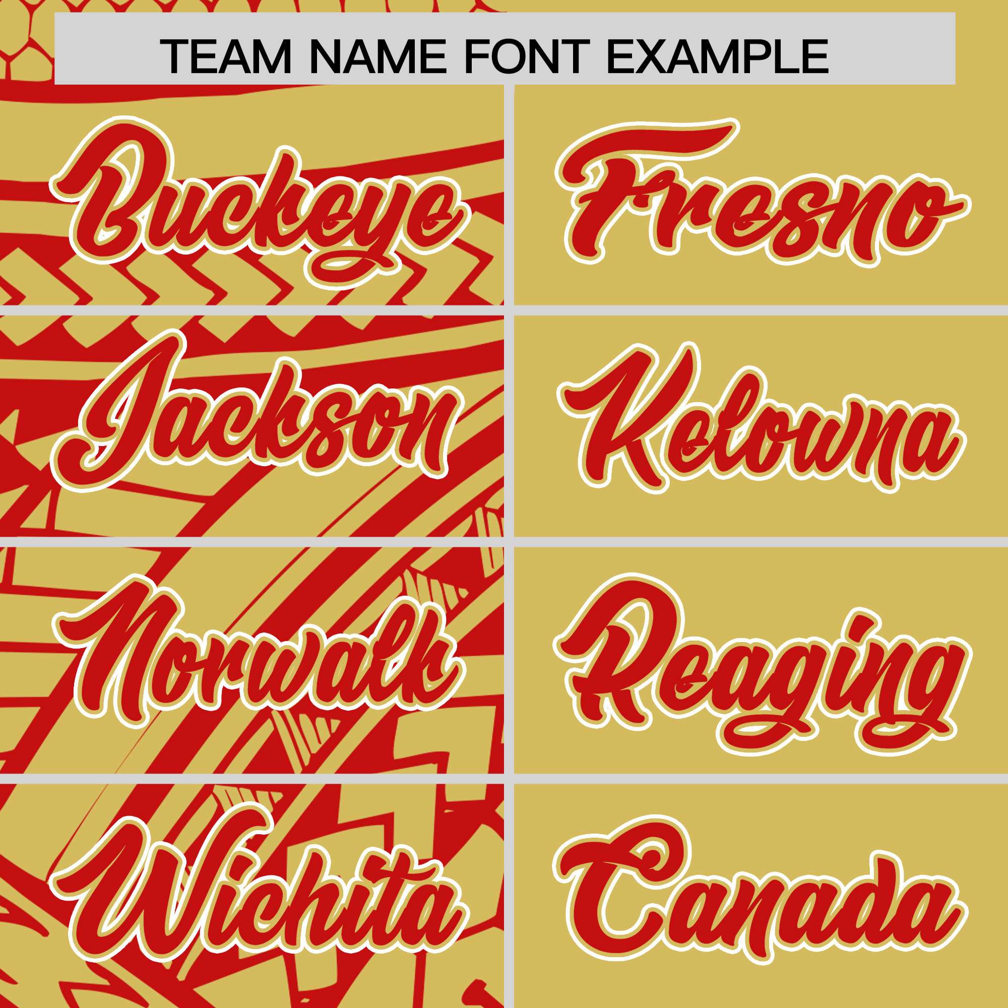 Custom Red Old Gold Split Fashion Tribal Pattern Authentic Baseball Jersey