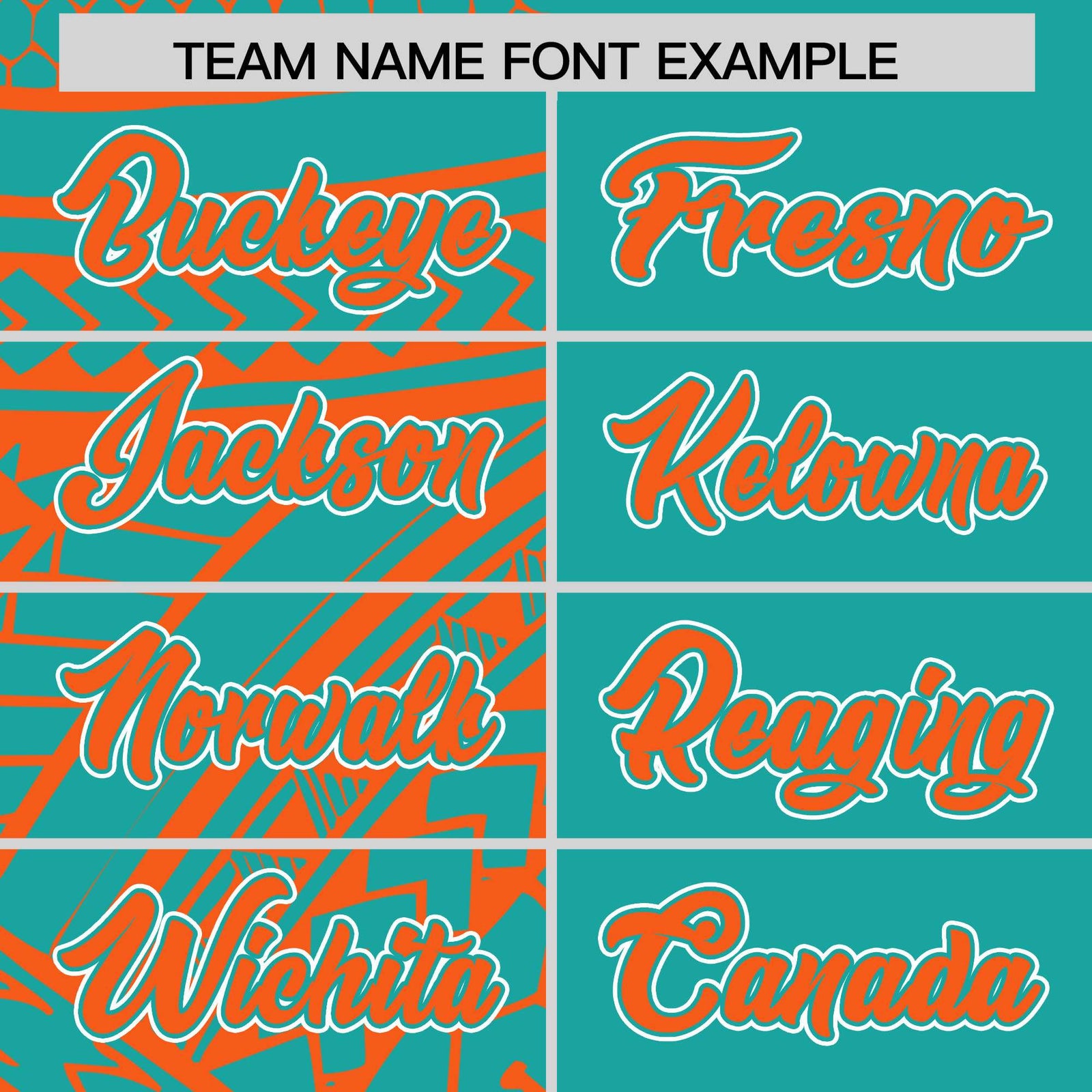 Custom Aqua Orange Split Fashion Tribal Pattern Authentic Baseball Jersey