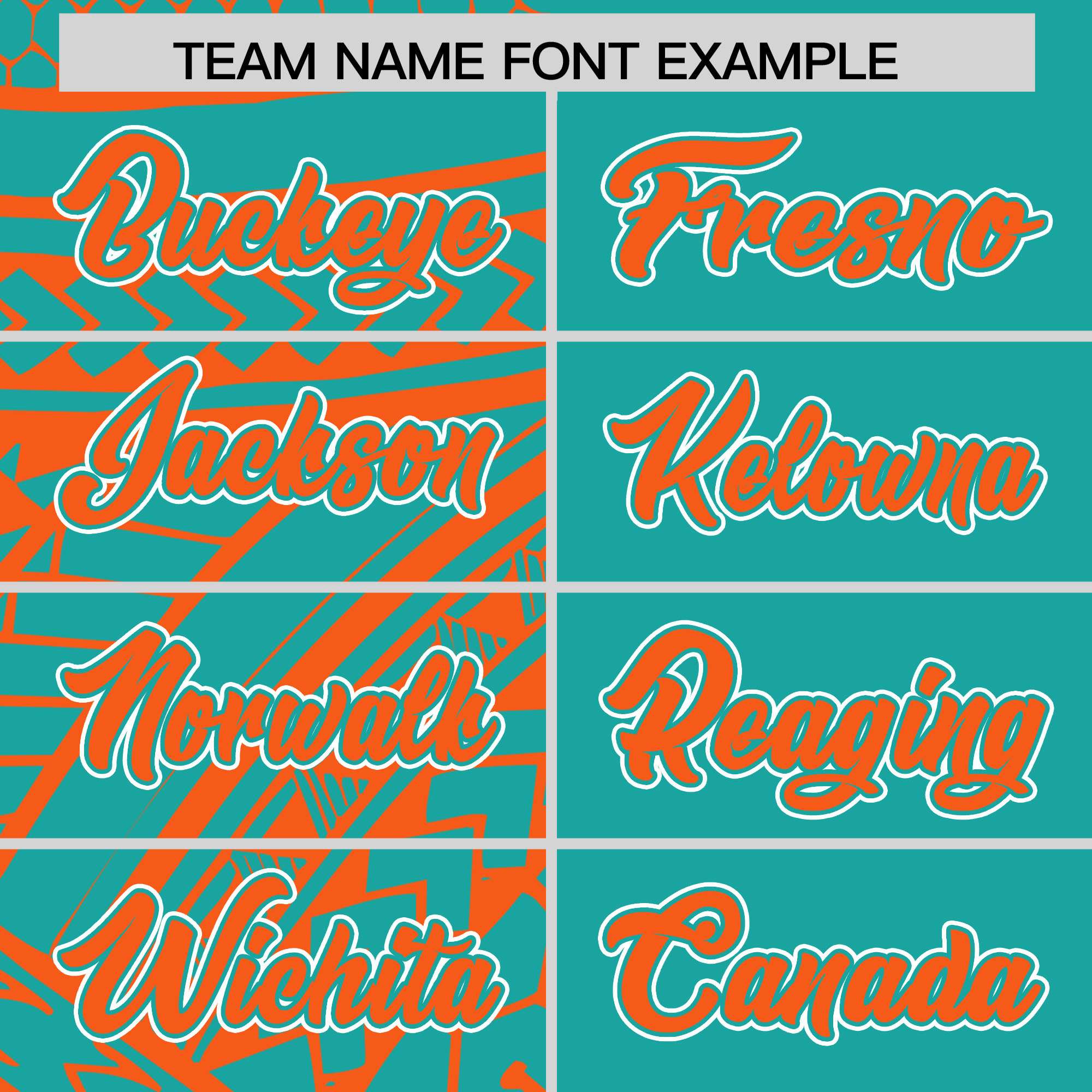 Custom Aqua Orange Split Fashion Tribal Pattern Authentic Baseball Jersey