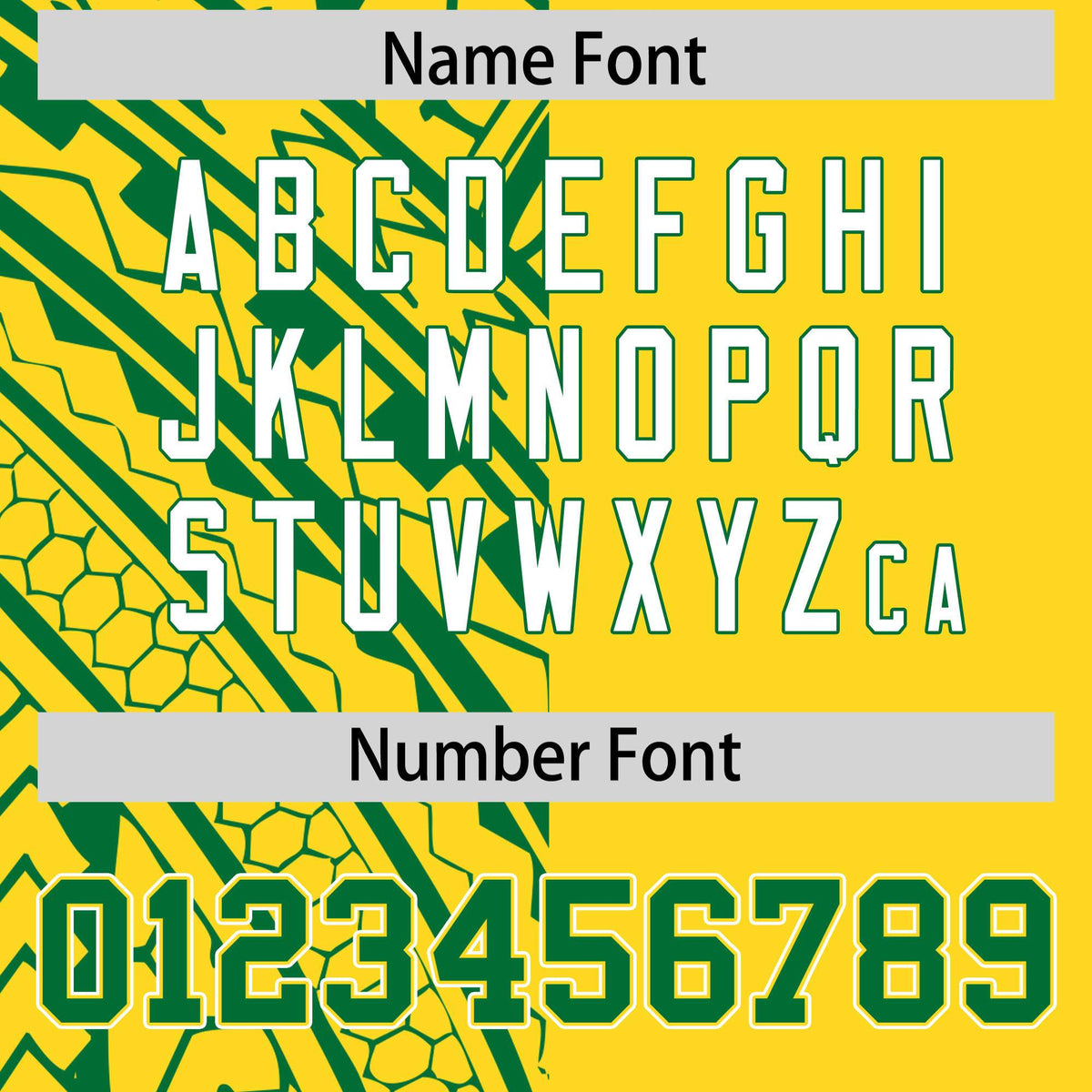 Custom Gold Kelly Green Split Fashion Tribal Pattern Authentic Baseball Jersey