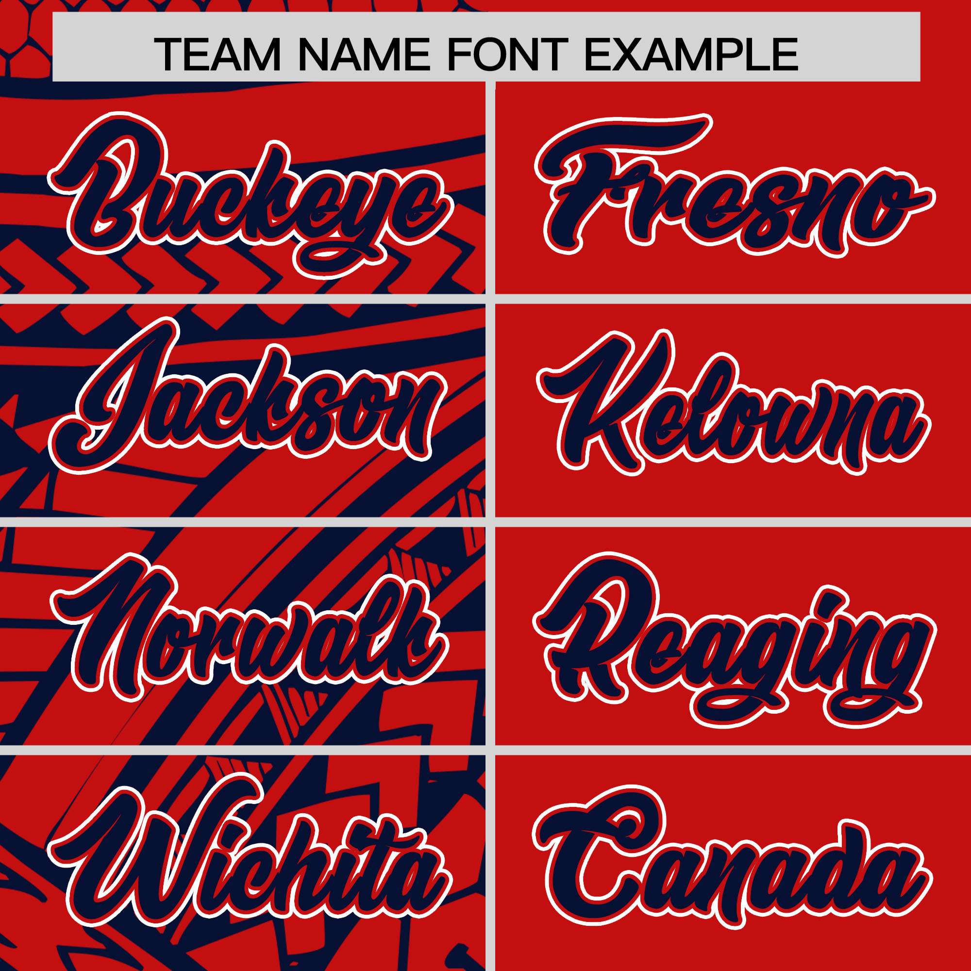 Custom Red Navy Split Fashion Tribal Pattern Authentic Baseball Jersey