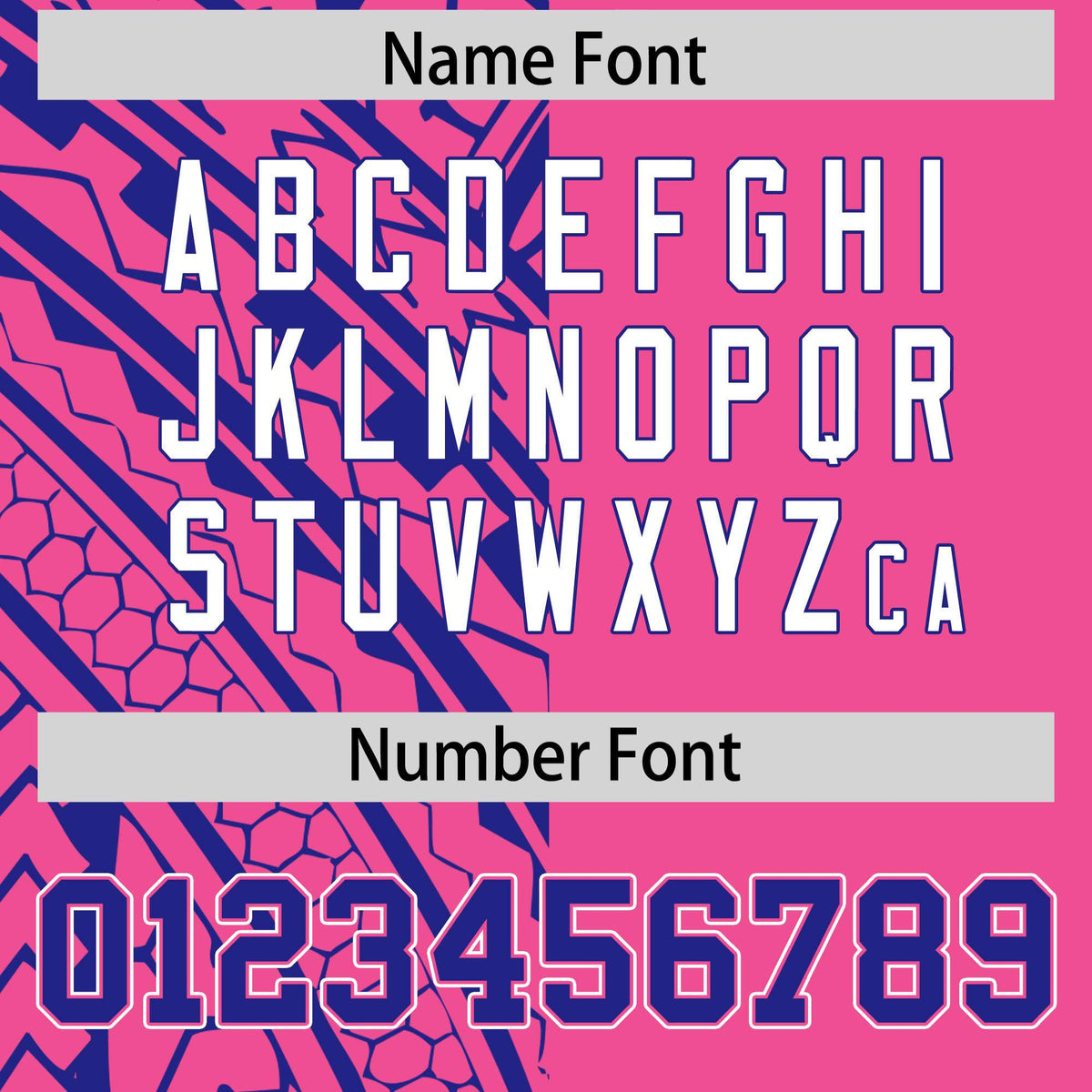 Custom Pink Royal Split Fashion Tribal Pattern Authentic Baseball Jersey