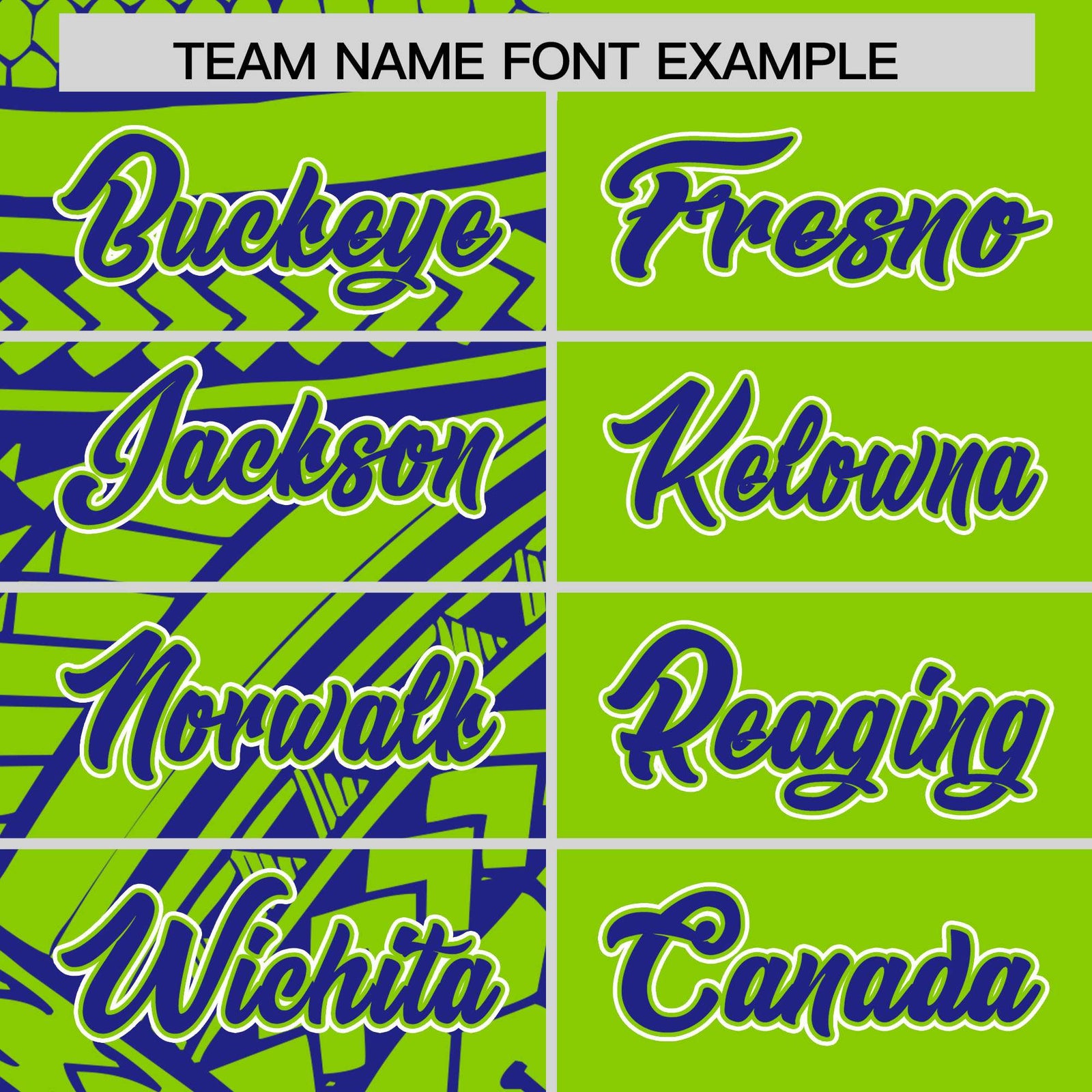 Custom Neon Green Royal Split Fashion Tribal Pattern Authentic Baseball Jersey