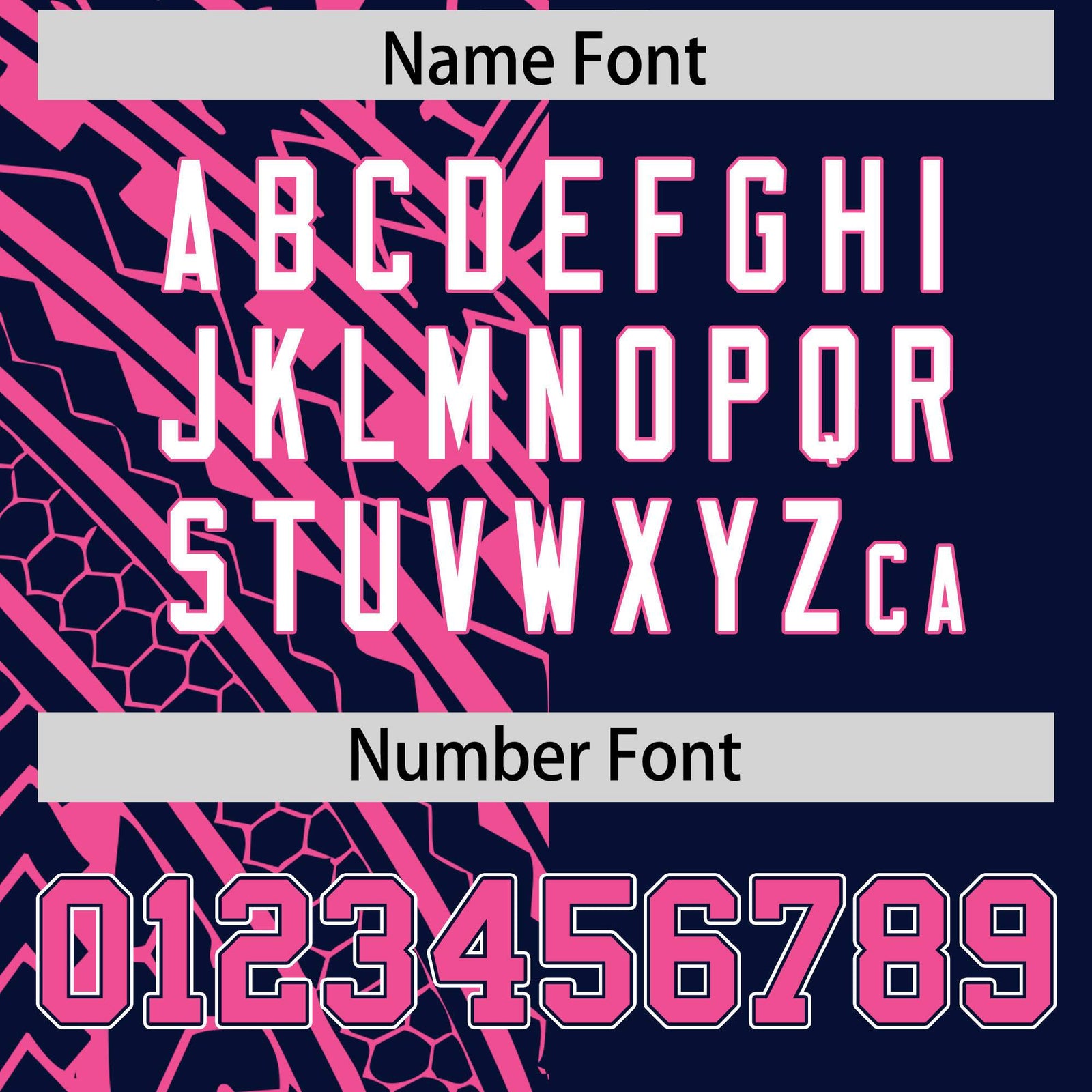 Custom Navy Pink Split Fashion Tribal Pattern Authentic Baseball Jersey