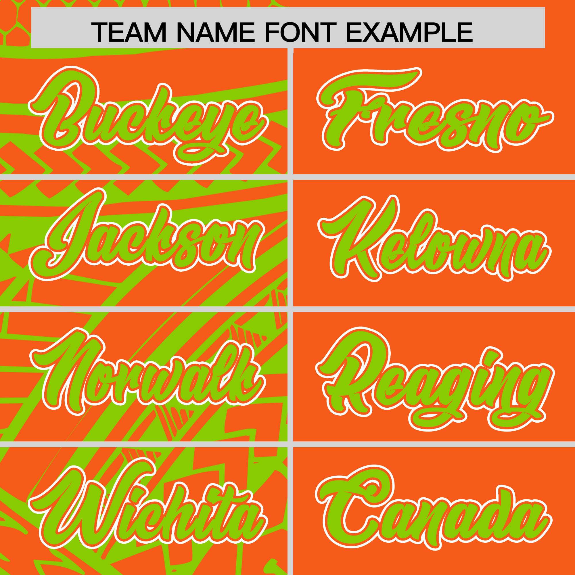 Custom Orange Neon Green Split Fashion Tribal Pattern Authentic Baseball Jersey