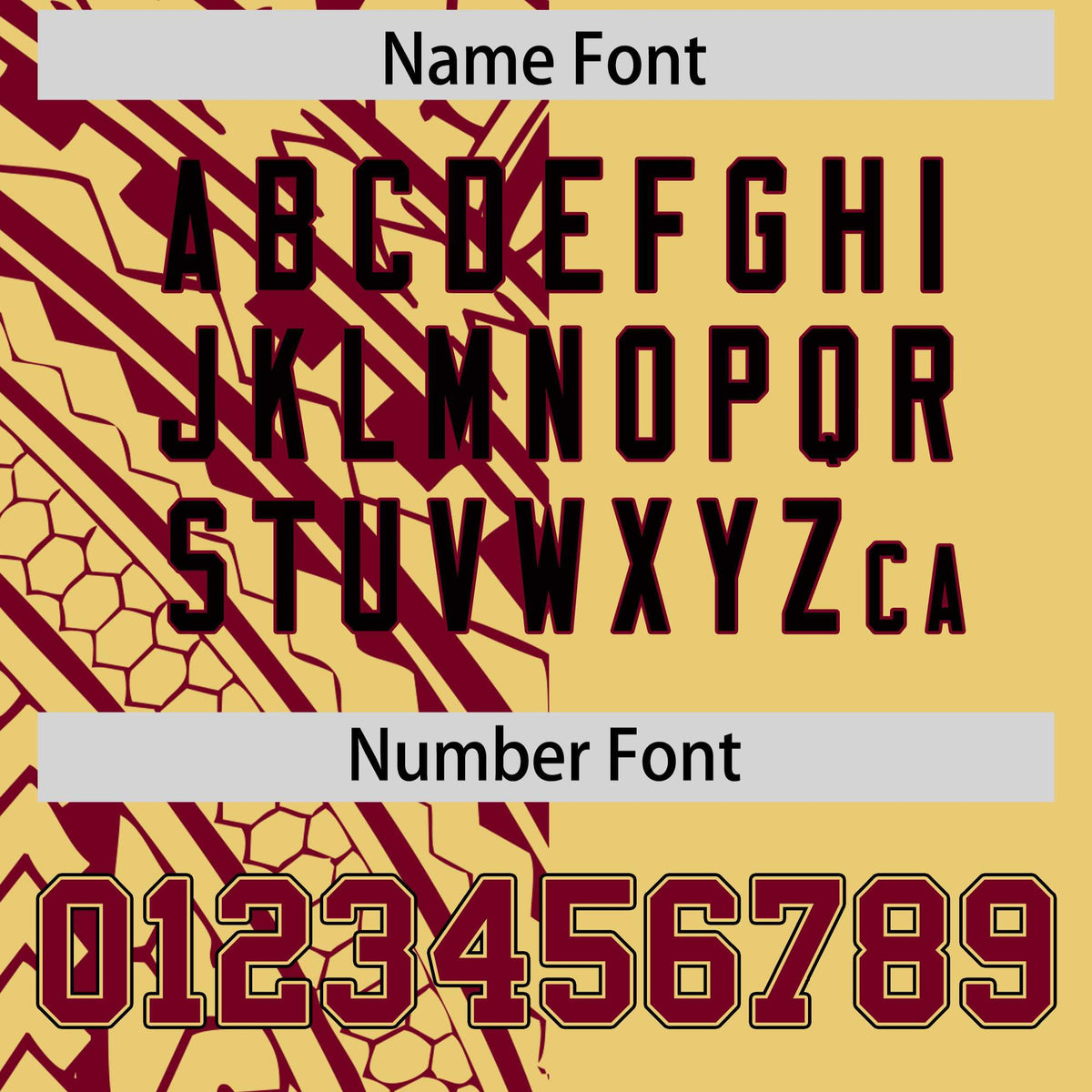 Custom Khaki Crimson Split Fashion Tribal Pattern Authentic Baseball Jersey