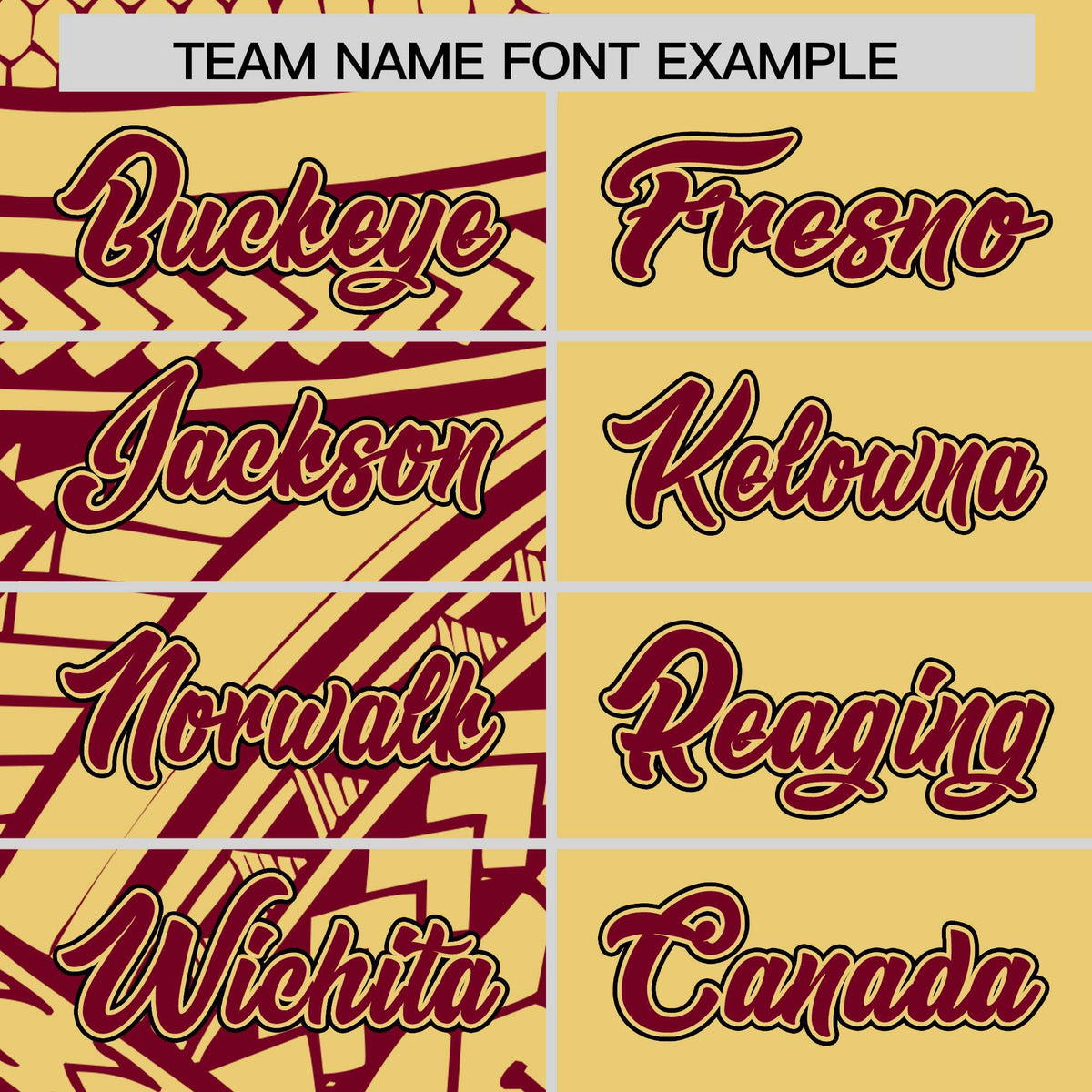 Custom Khaki Crimson Split Fashion Tribal Pattern Authentic Baseball Jersey