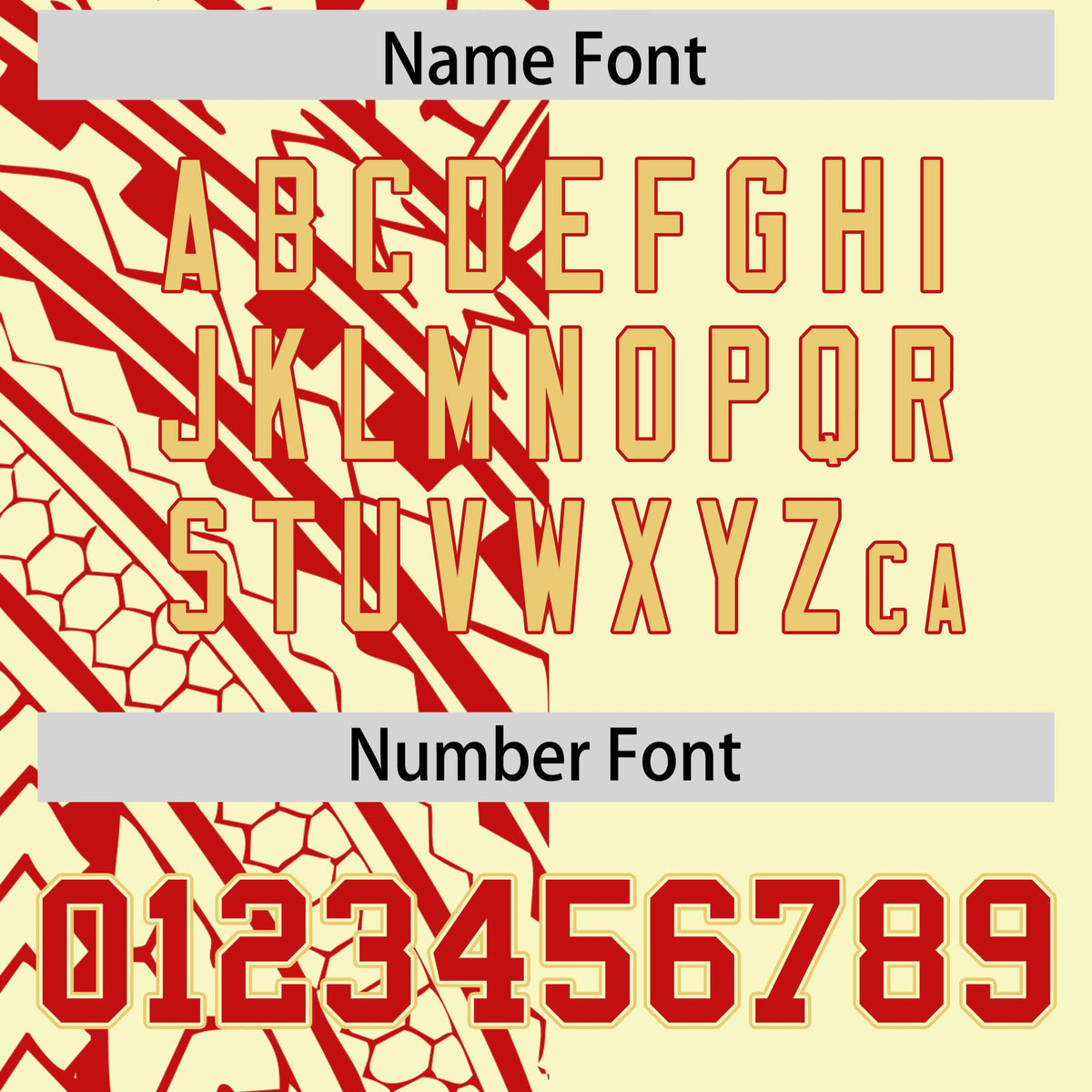 Custom Cream Red Split Fashion Tribal Pattern Authentic Baseball Jersey