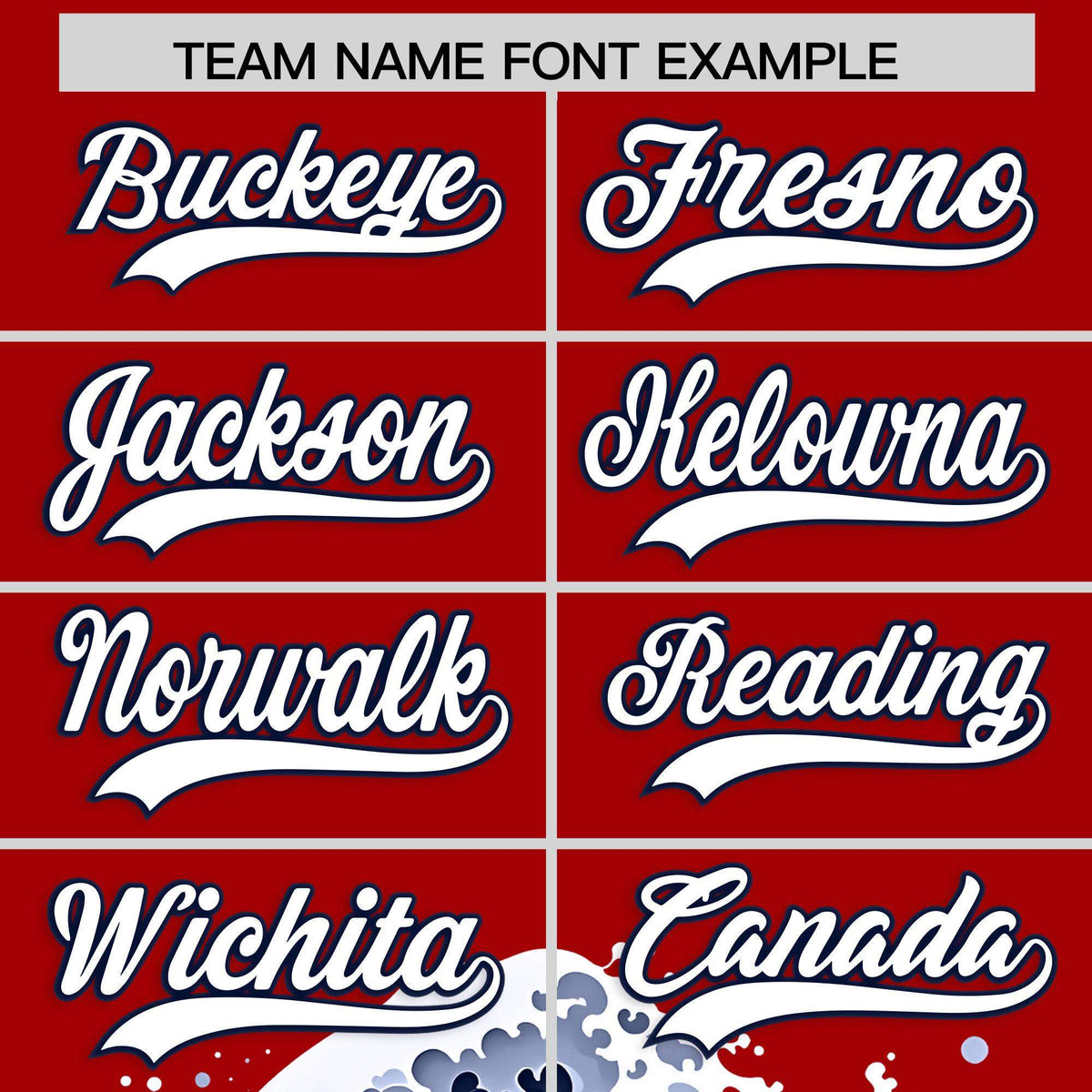 Custom Red Wave Graffiti Pattern Authentic Baseball Jersey