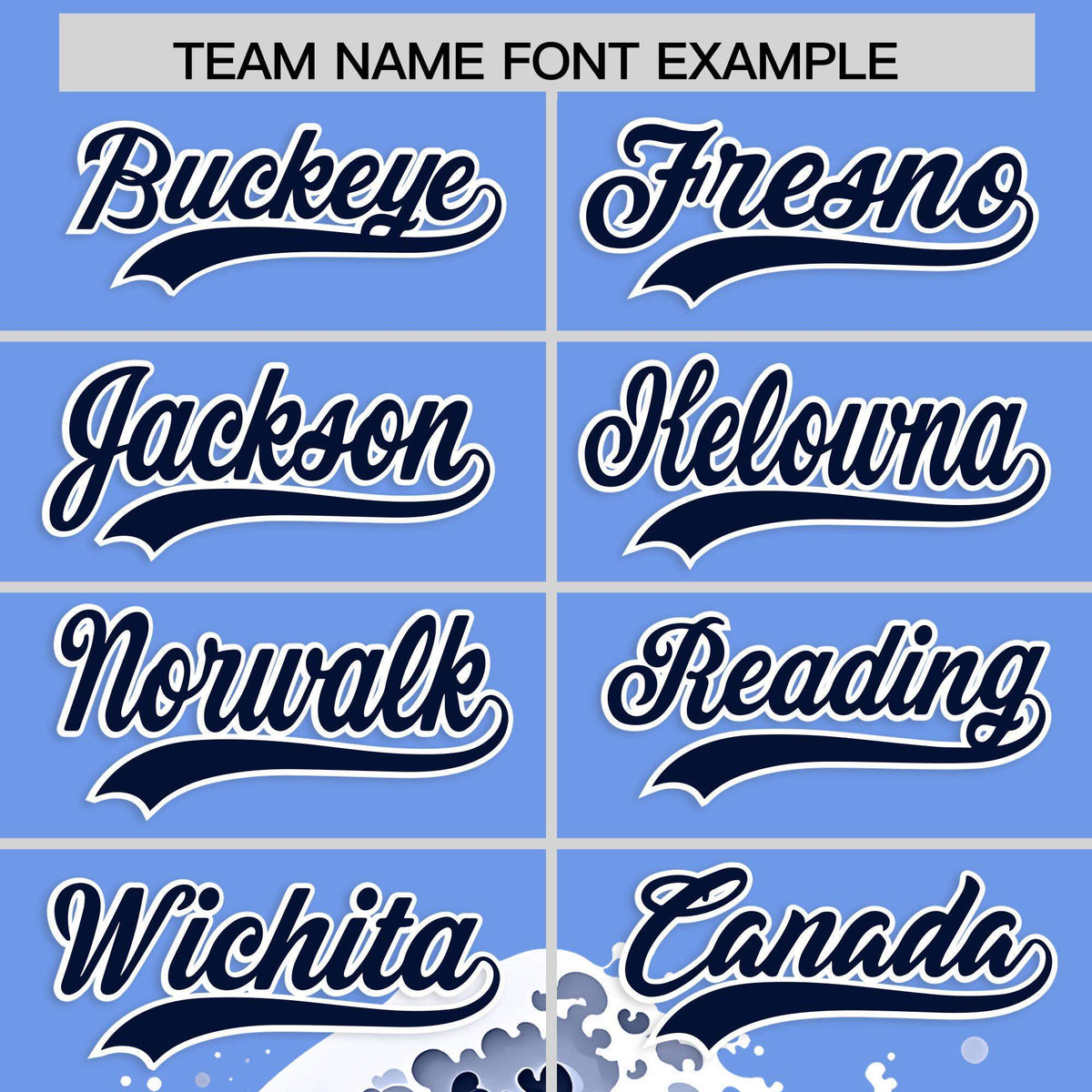 Custom Light Blue Wave Graffiti Pattern Authentic Baseball Jersey