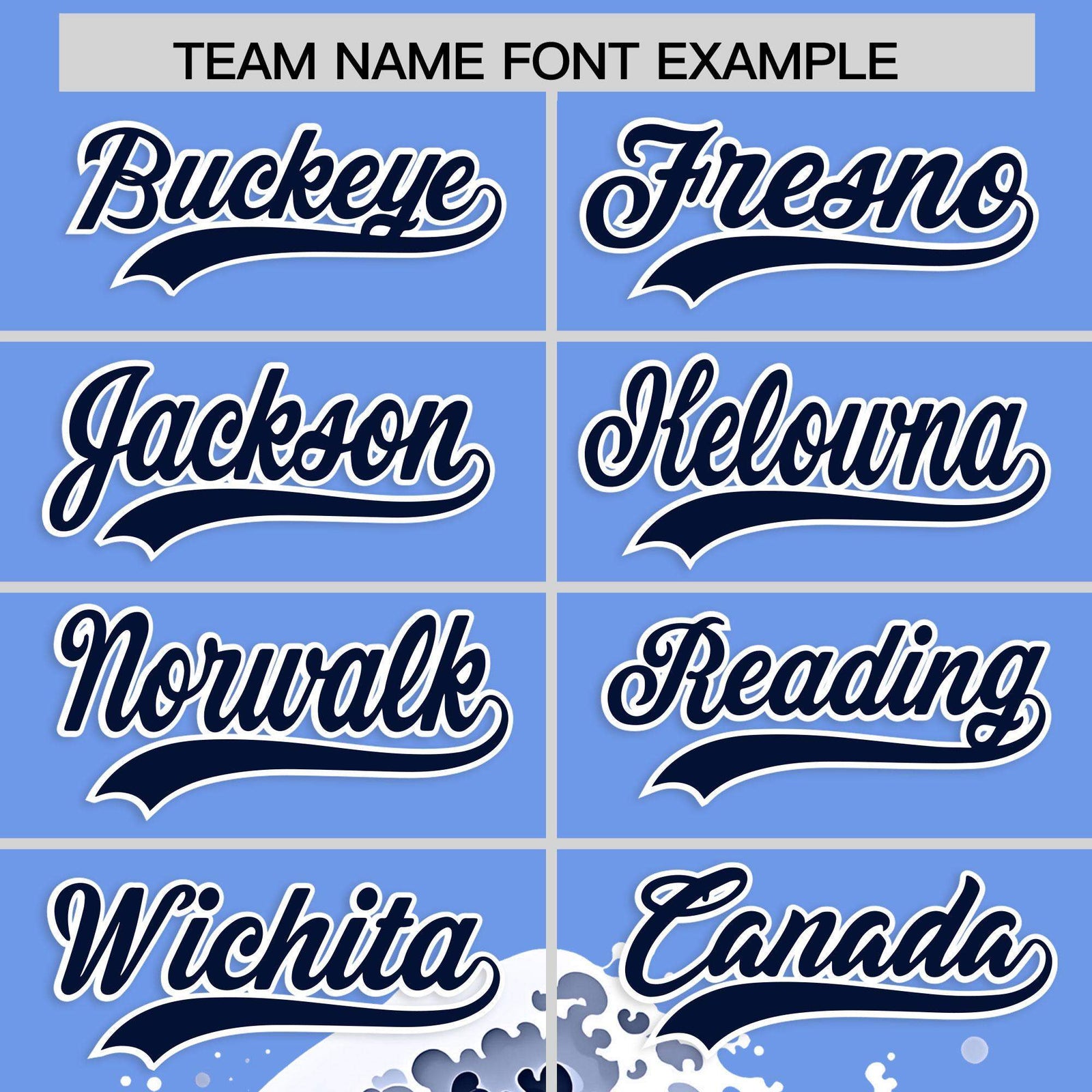 Custom Light Blue Wave Graffiti Pattern Authentic Baseball Jersey