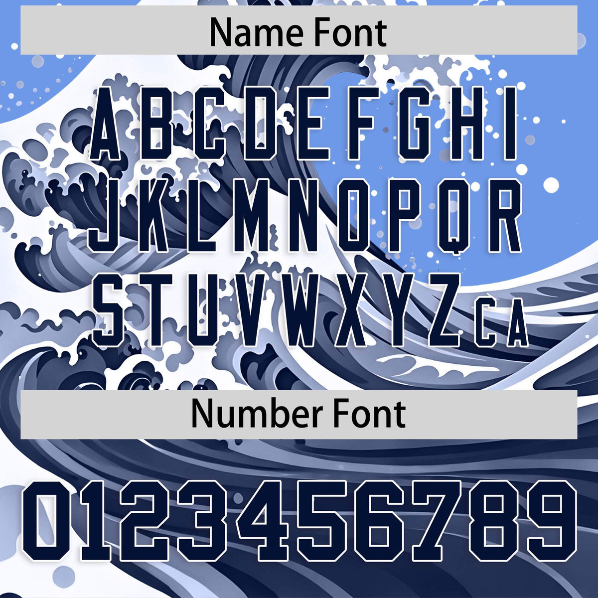 Custom Light Blue Wave Graffiti Pattern Authentic Baseball Jersey