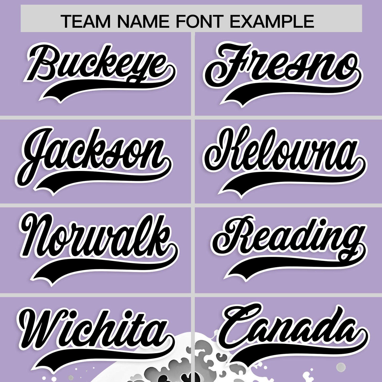 Custom Light Purple Wave Graffiti Pattern Authentic Baseball Jersey