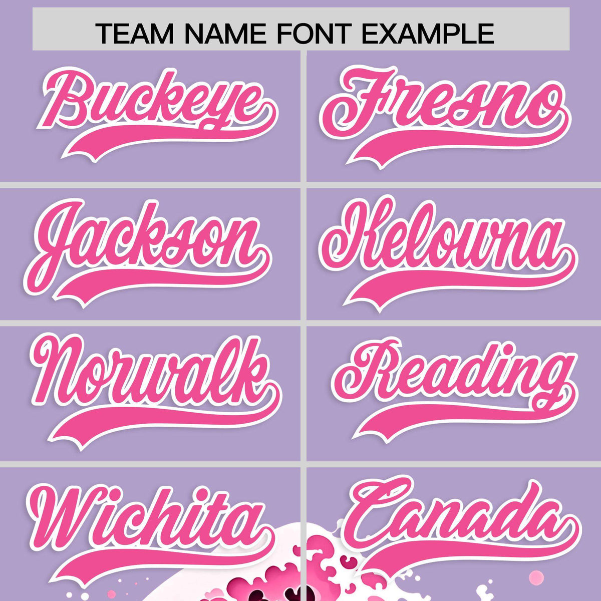 Custom Light Purple Wave Graffiti Pattern Authentic Baseball Jersey