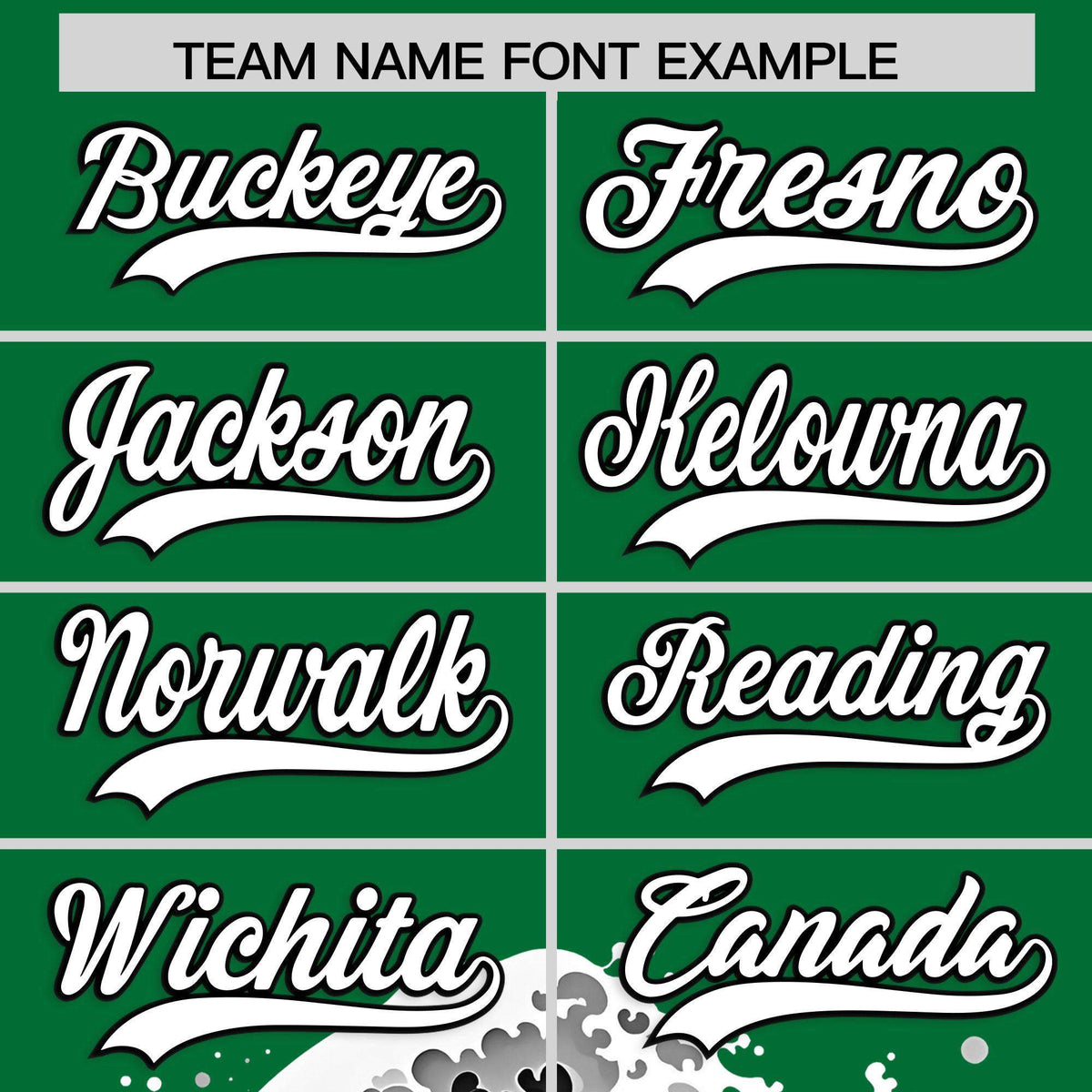 Custom Kelly Green Wave Graffiti Pattern Authentic Baseball Jersey