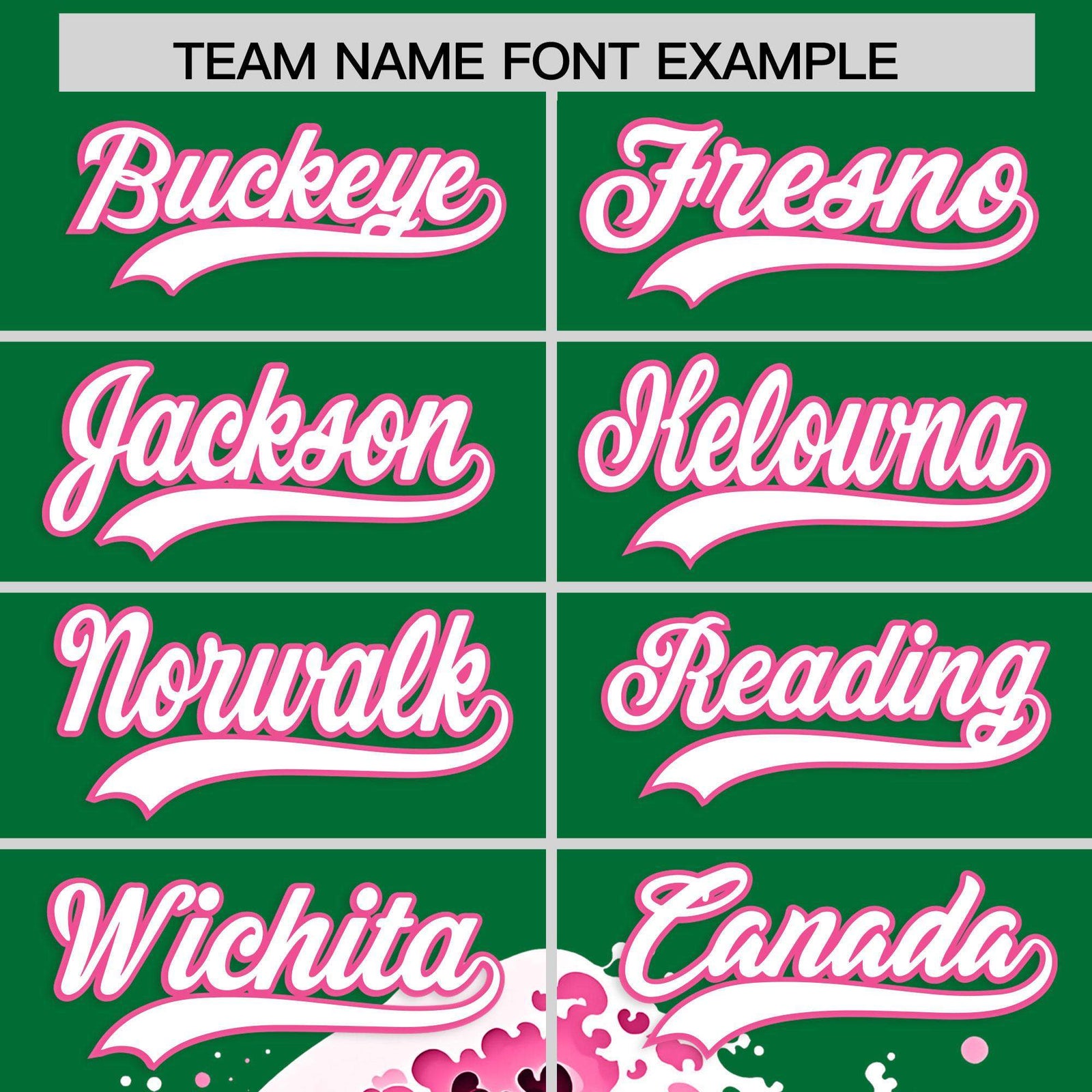 Custom Kelly Green Wave Graffiti Pattern Authentic Baseball Jersey