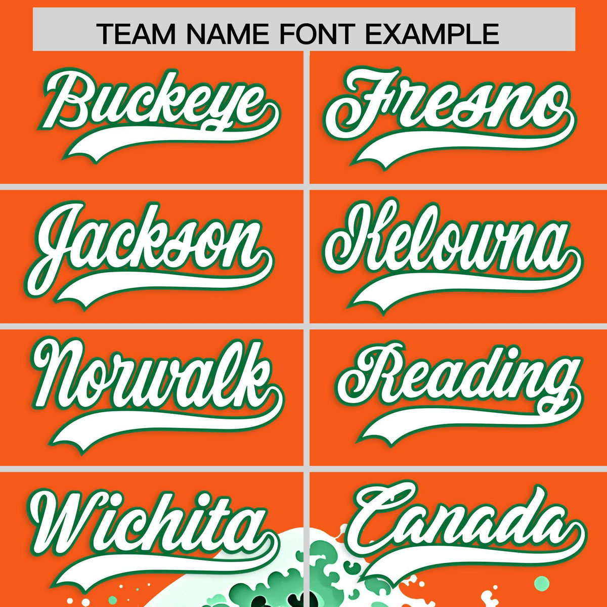 Custom Orange Wave Graffiti Pattern Authentic Baseball Jersey