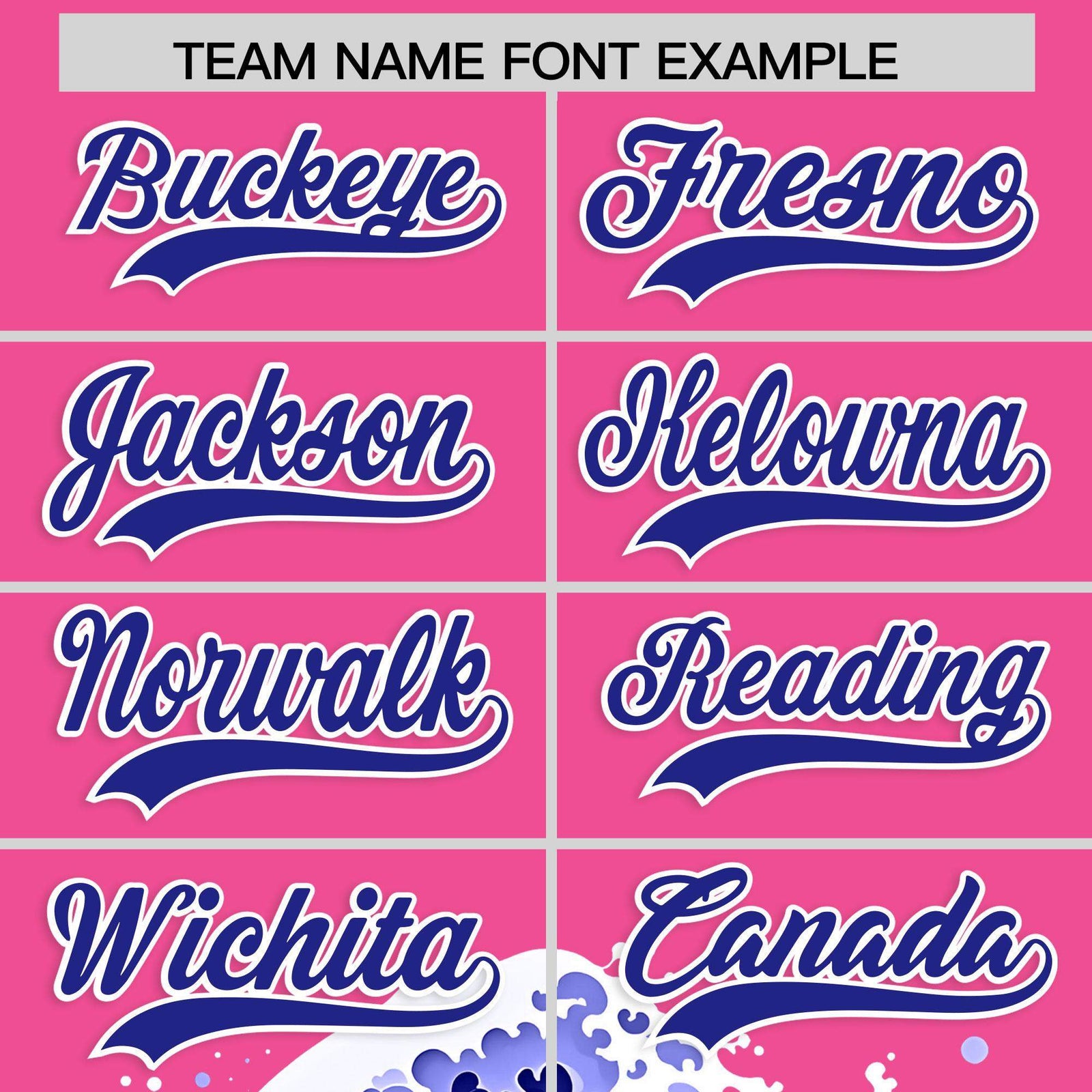 Custom Pink Wave Graffiti Pattern Authentic Baseball Jersey