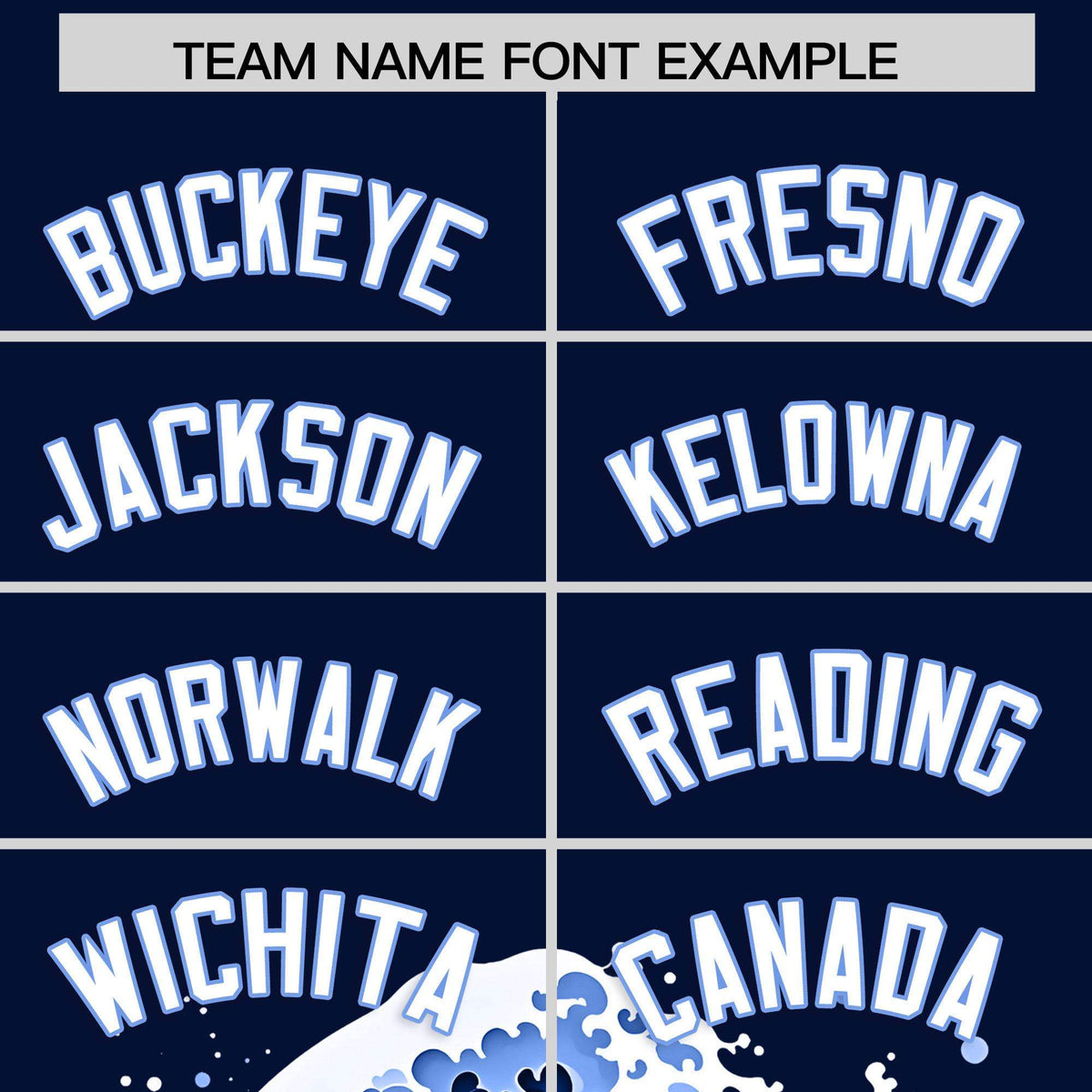 Custom Navy Wave Graffiti Pattern Authentic Baseball Jersey