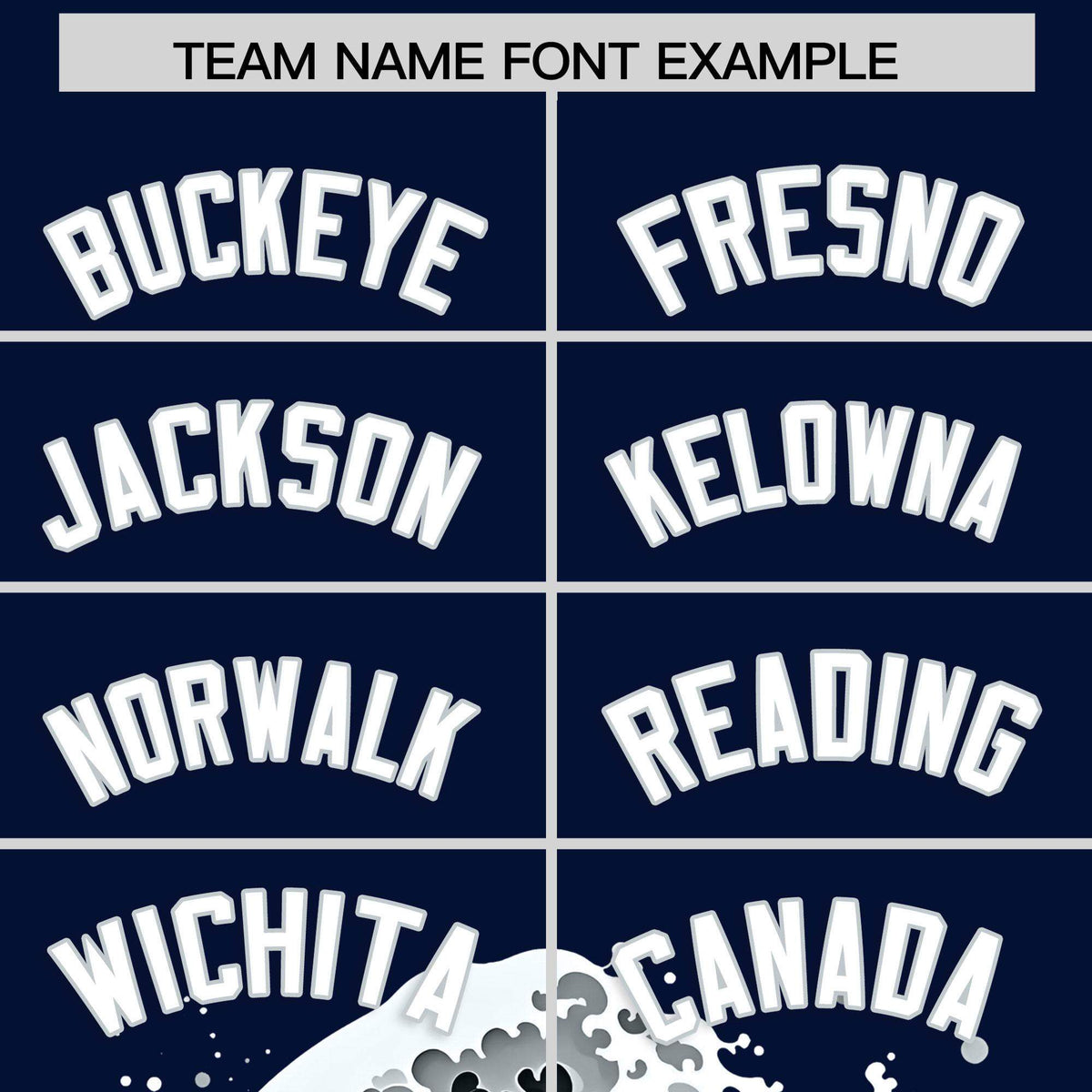 Custom Navy Wave Graffiti Pattern Authentic Baseball Jersey