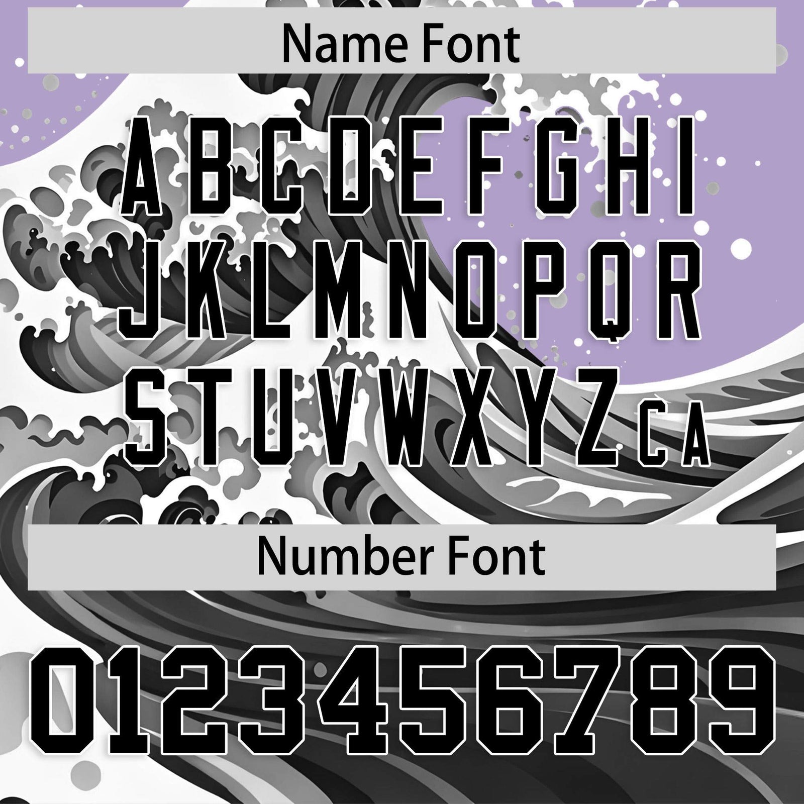 Custom Light Purple Wave Graffiti Pattern Authentic Baseball Jersey