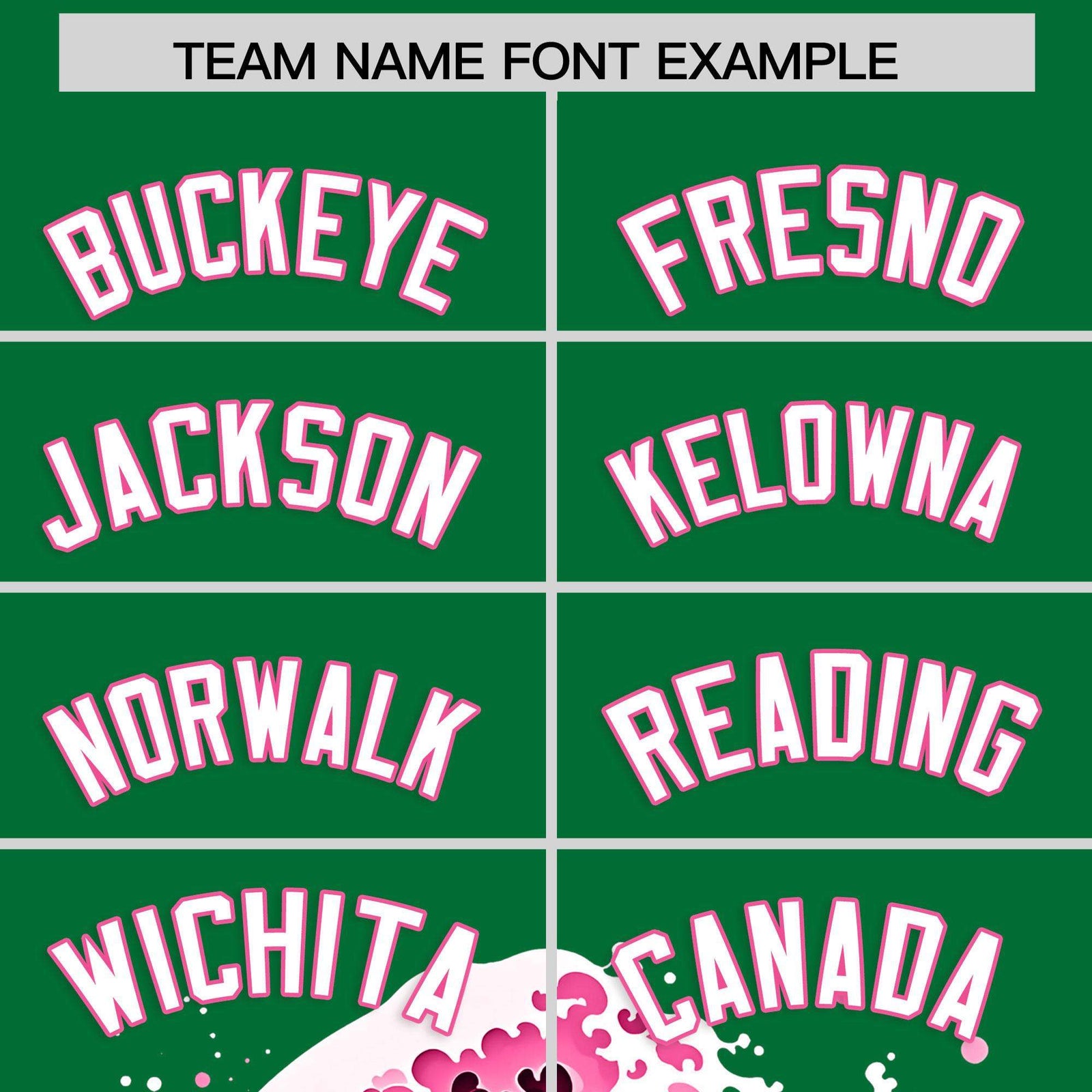 Custom Kelly Green Wave Graffiti Pattern Authentic Baseball Jersey