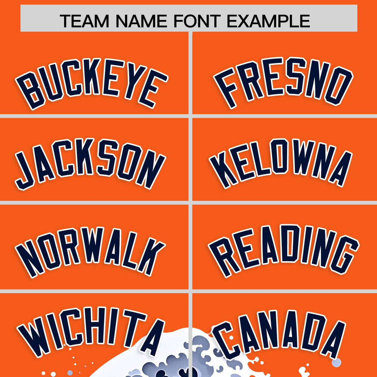 Custom Orange Wave Graffiti Pattern Authentic Baseball Jersey