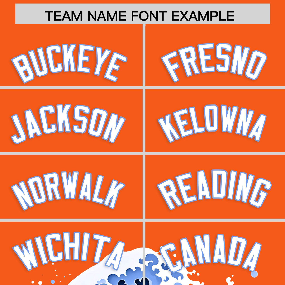 Custom Orange Wave Graffiti Pattern Authentic Baseball Jersey