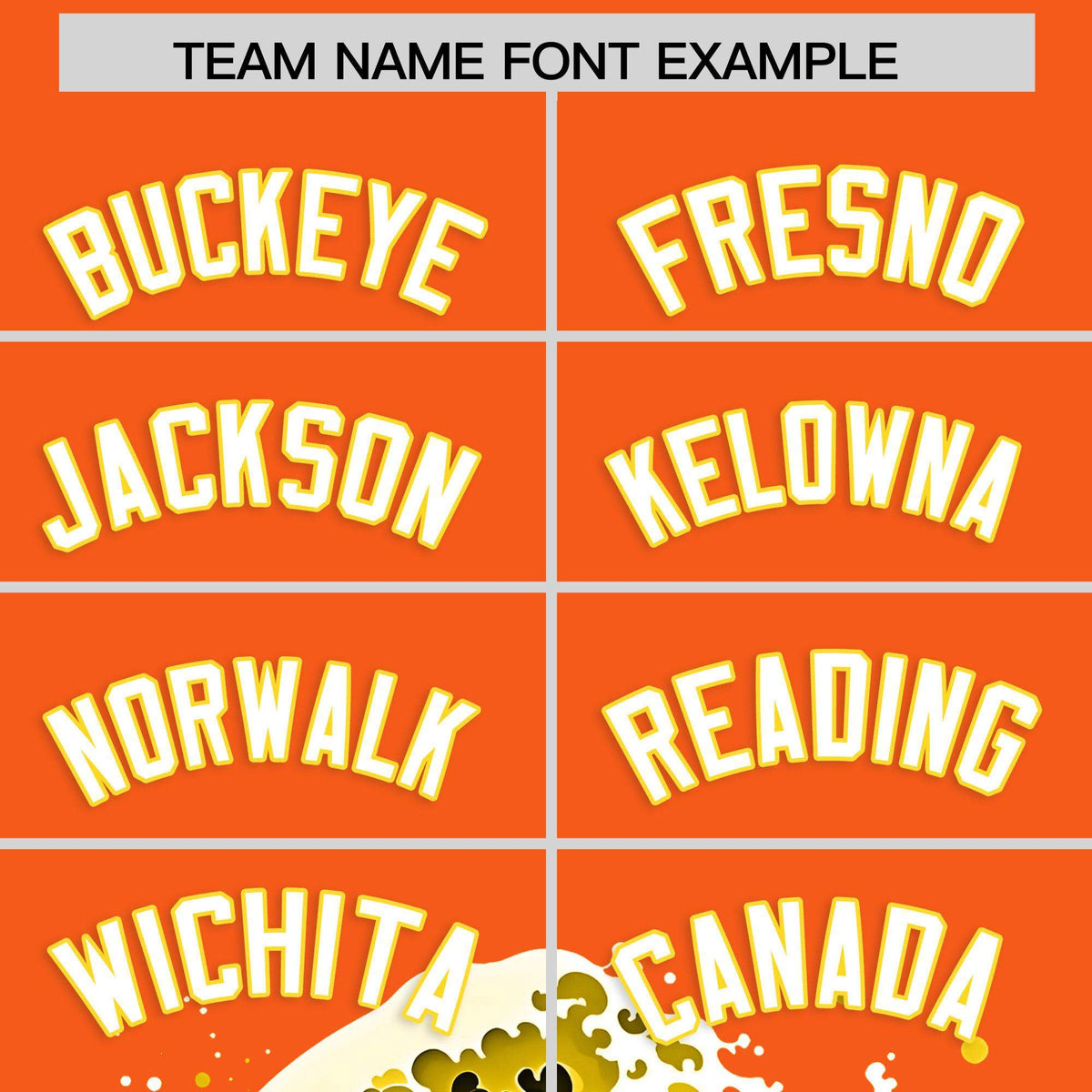 Custom Orange Wave Graffiti Pattern Authentic Baseball Jersey