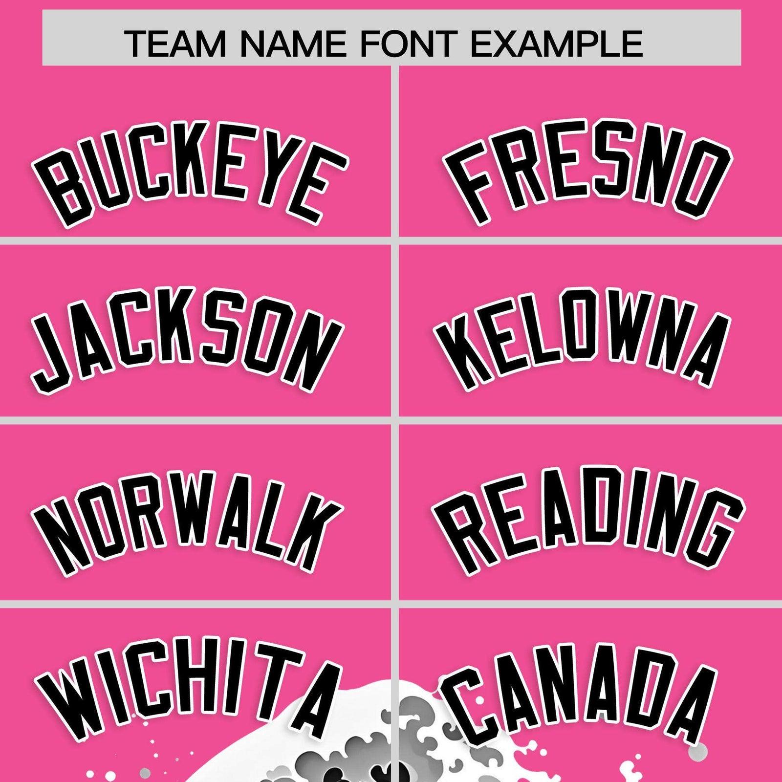 Custom Pink Wave Graffiti Pattern Authentic Baseball Jersey