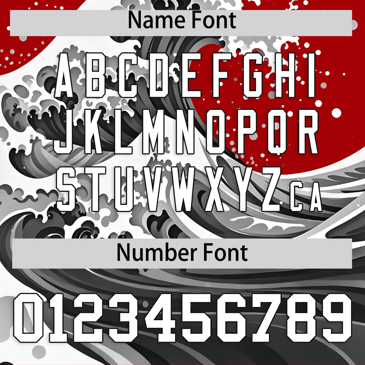 Custom Red Wave Graffiti Pattern Authentic Baseball Jersey