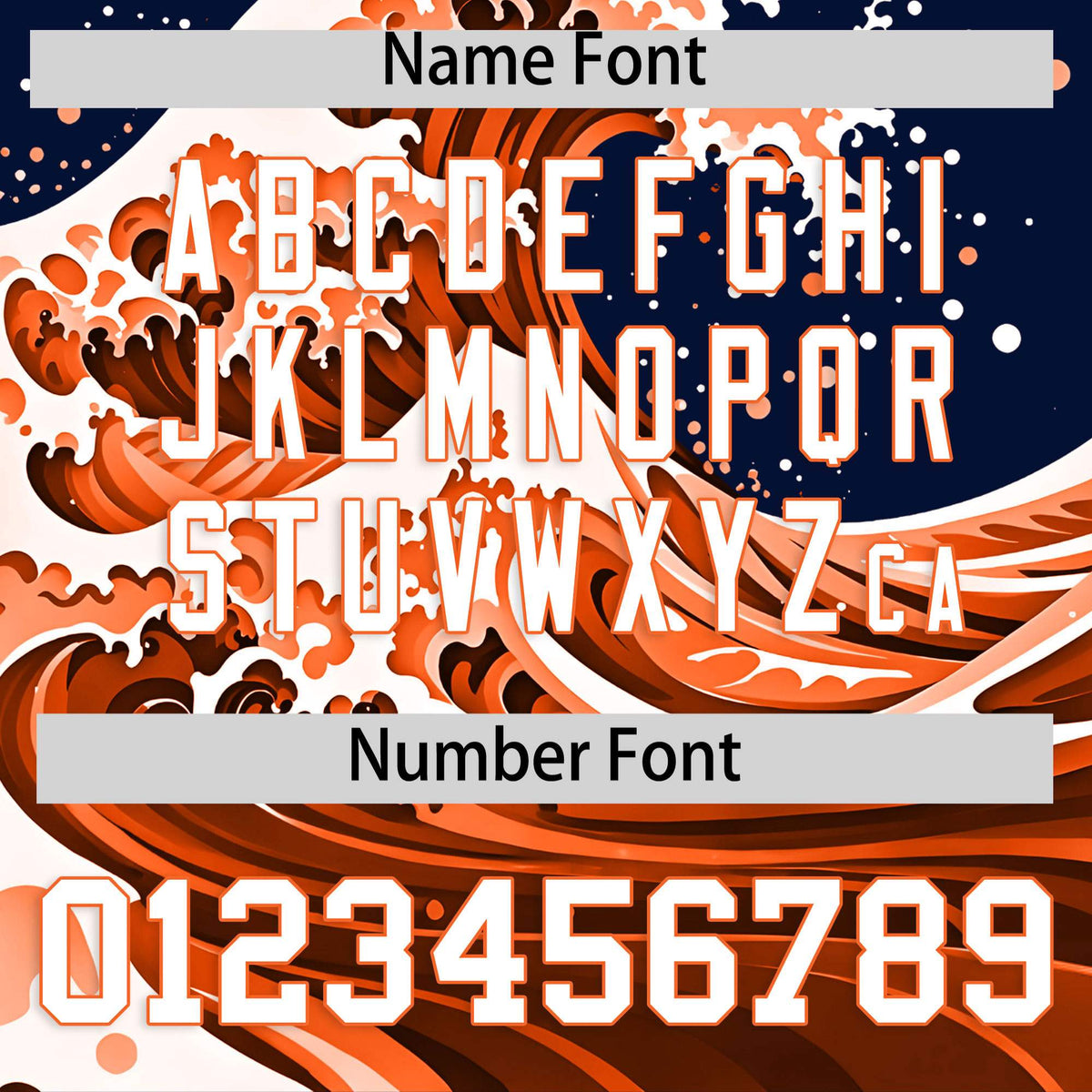 Custom Navy Wave Graffiti Pattern Authentic Baseball Jersey