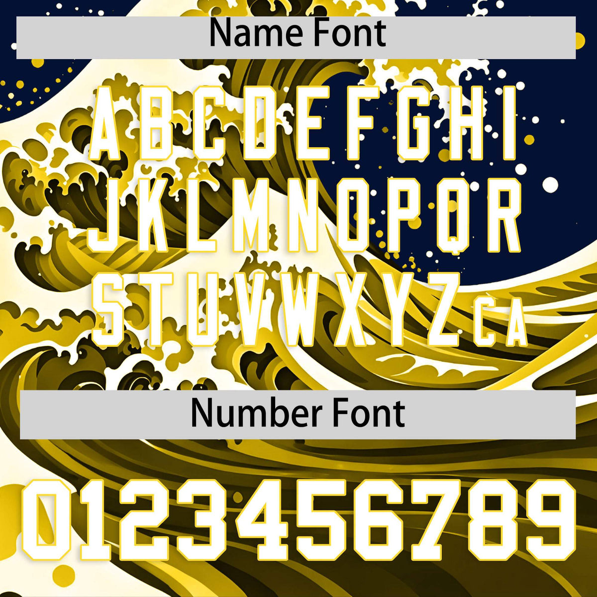 Custom Navy Wave Graffiti Pattern Authentic Baseball Jersey