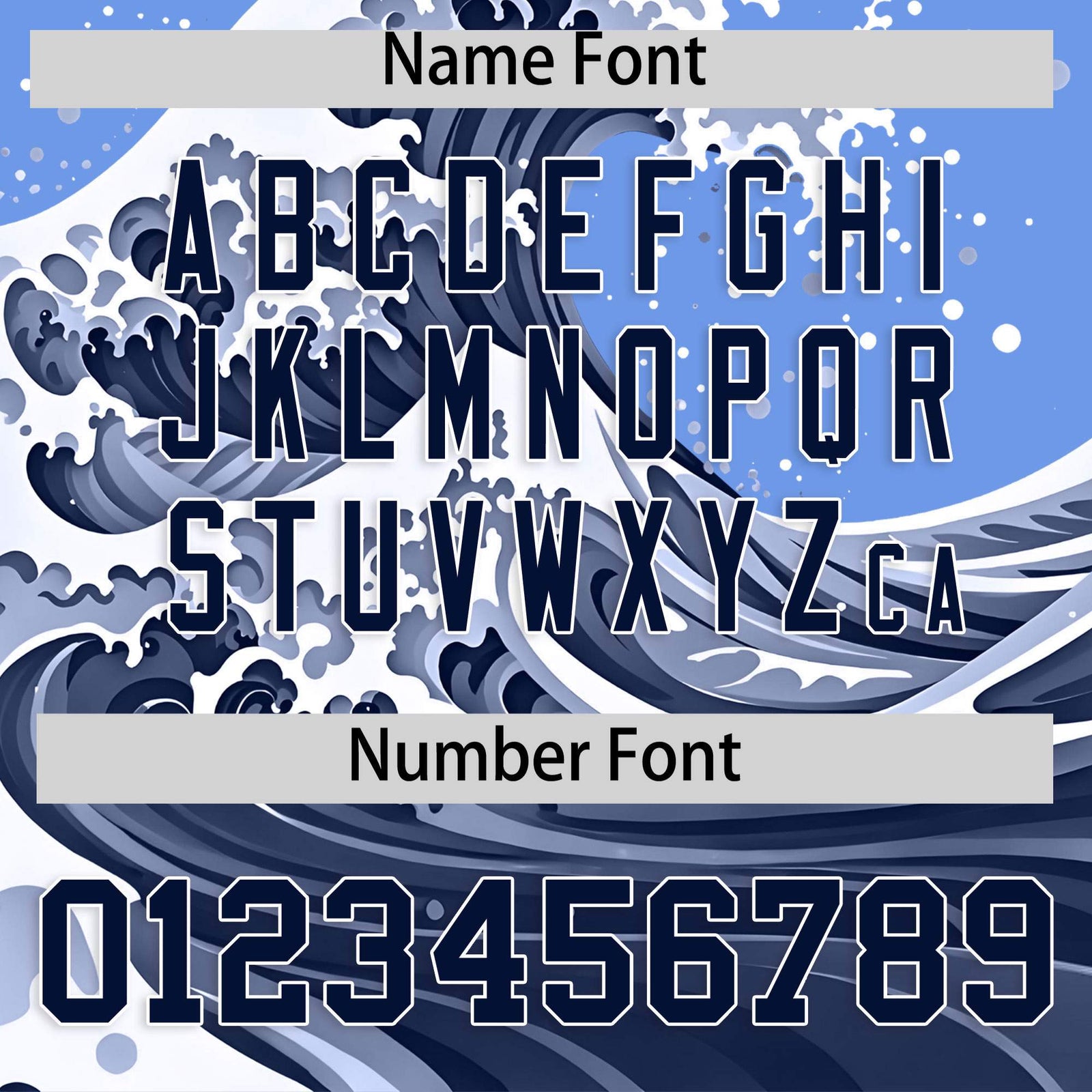 Custom Light Blue Wave Graffiti Pattern Authentic Baseball Jersey