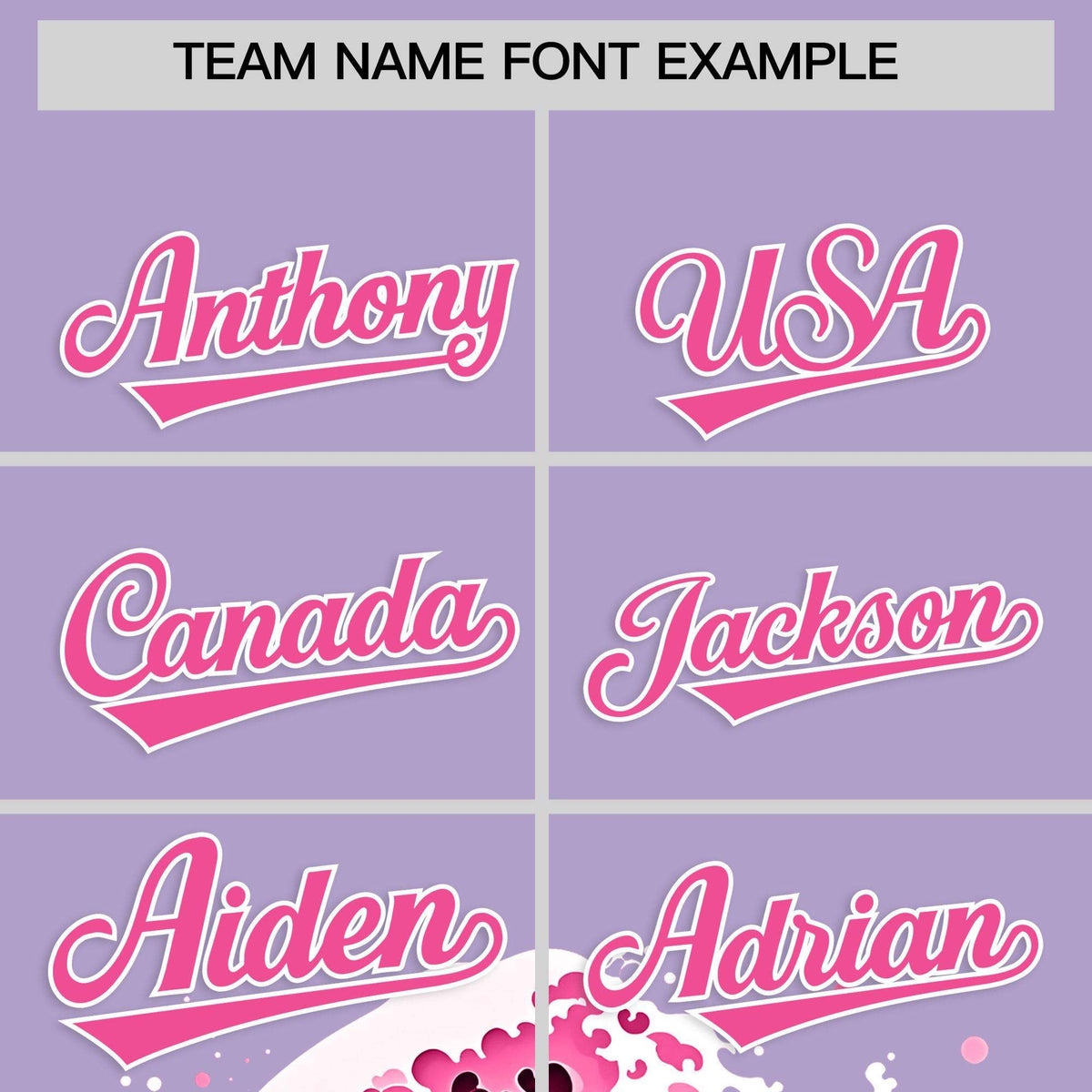 Custom Light Purple Wave Graffiti Pattern Authentic Baseball Jersey