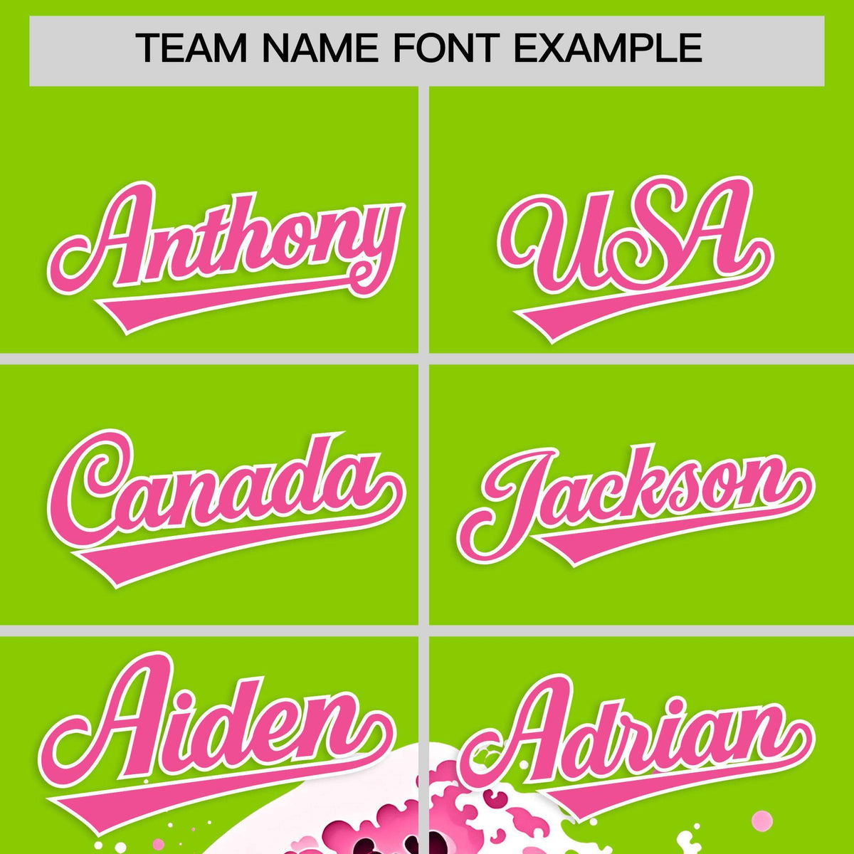 Custom Neon Green Wave Graffiti Pattern Authentic Baseball Jersey